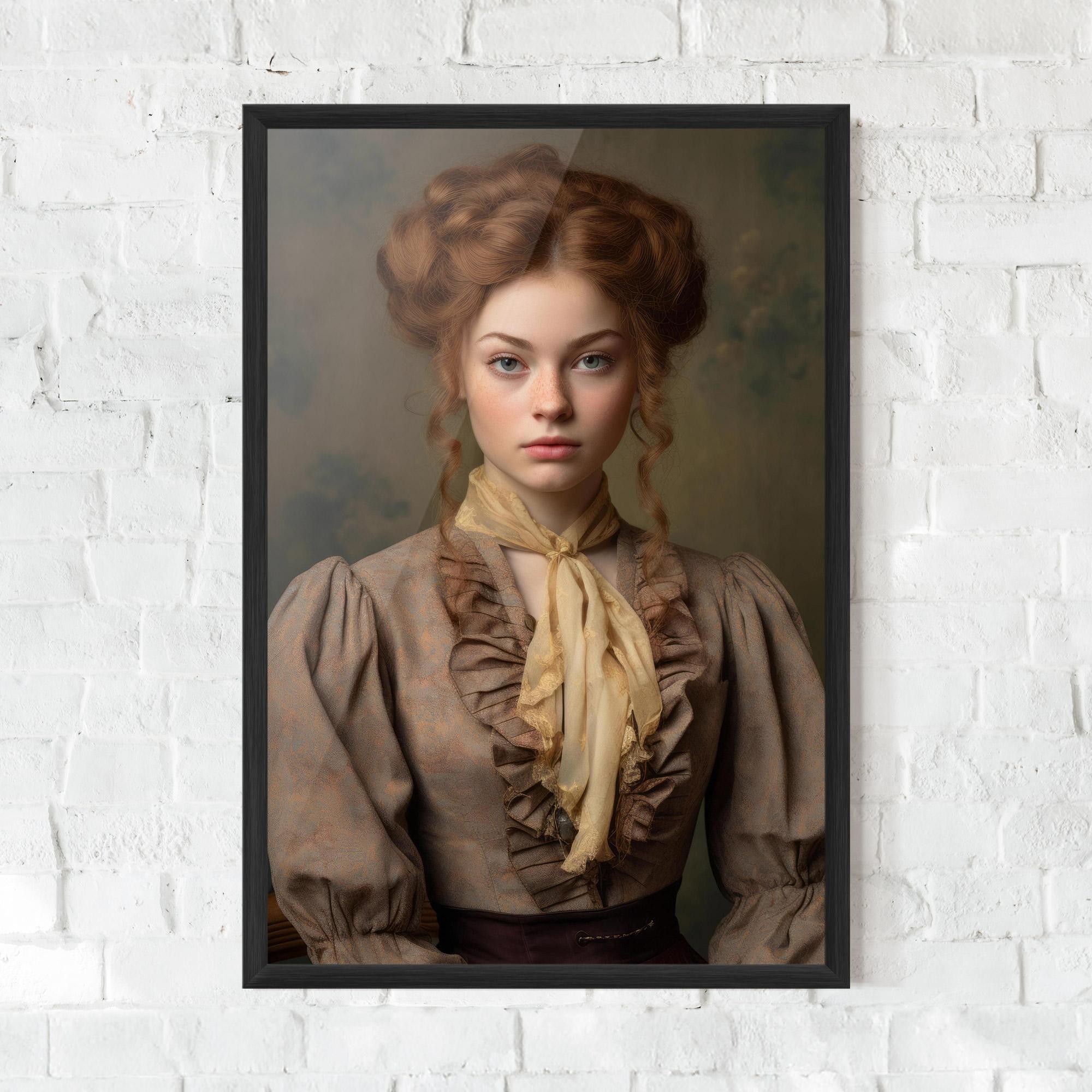 Poster Înrămat Yellow Bow Tie mockup 0