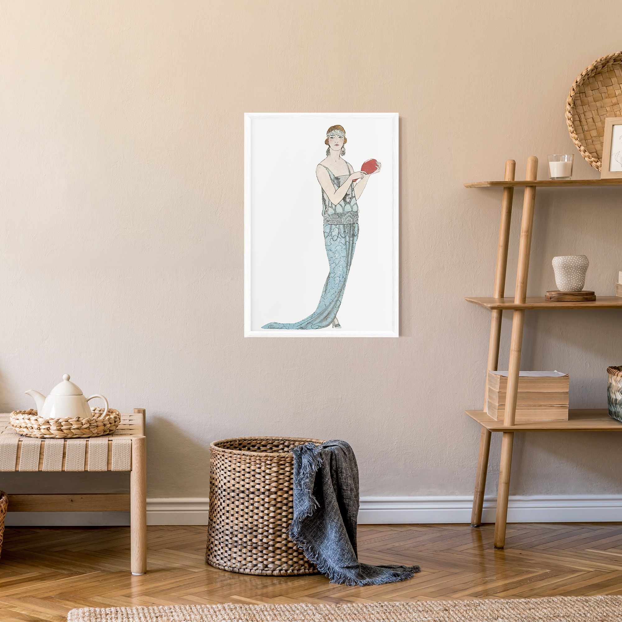 Vintage Old Drawing mockup 9