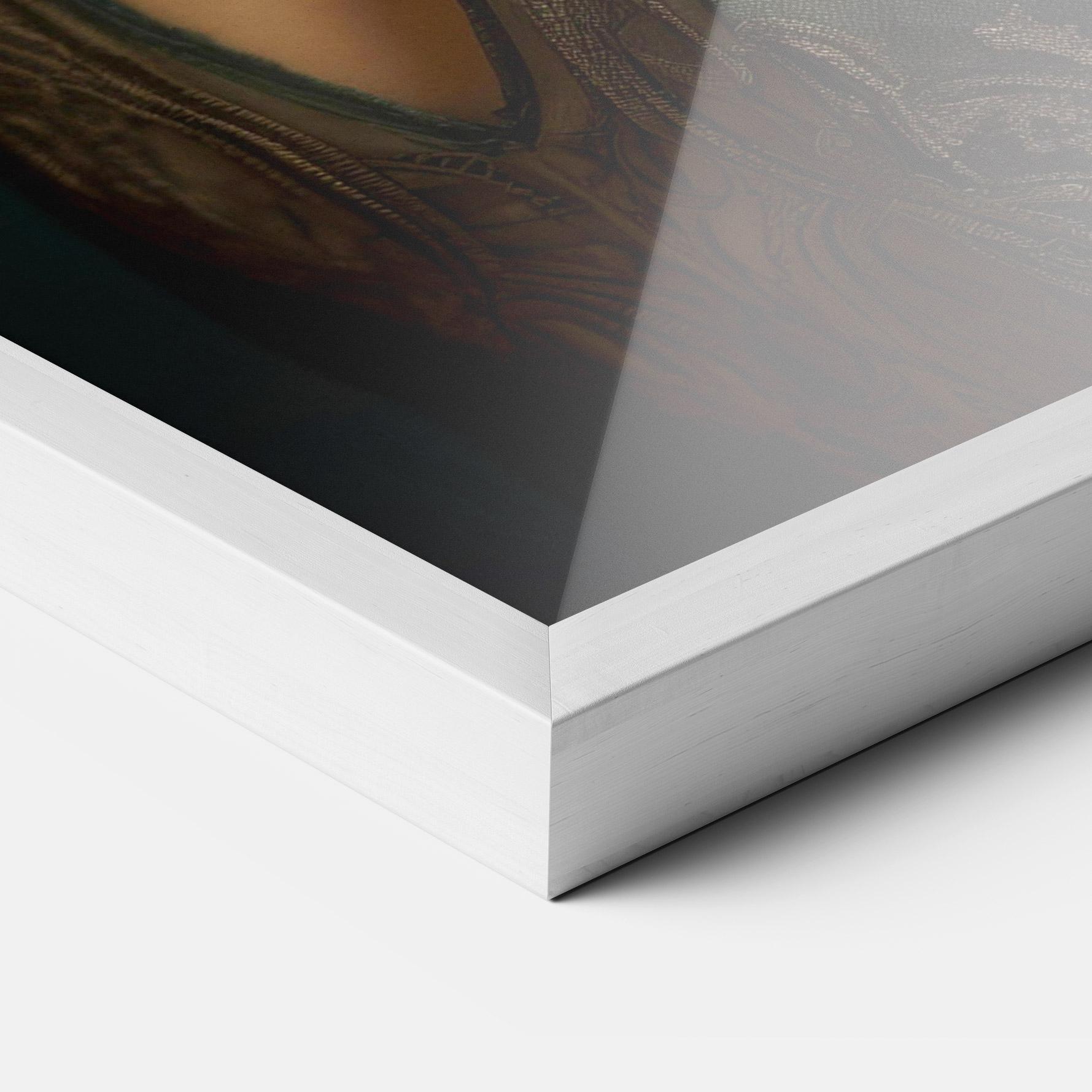 Poster Înrămat Green Vintage Blouse mockup 3