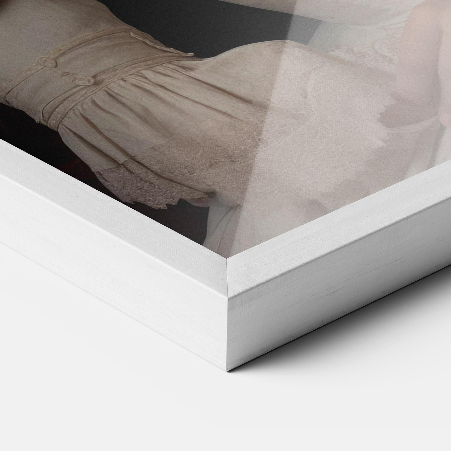 Poster Înrămat Pretty Vintage Dress mockup 3