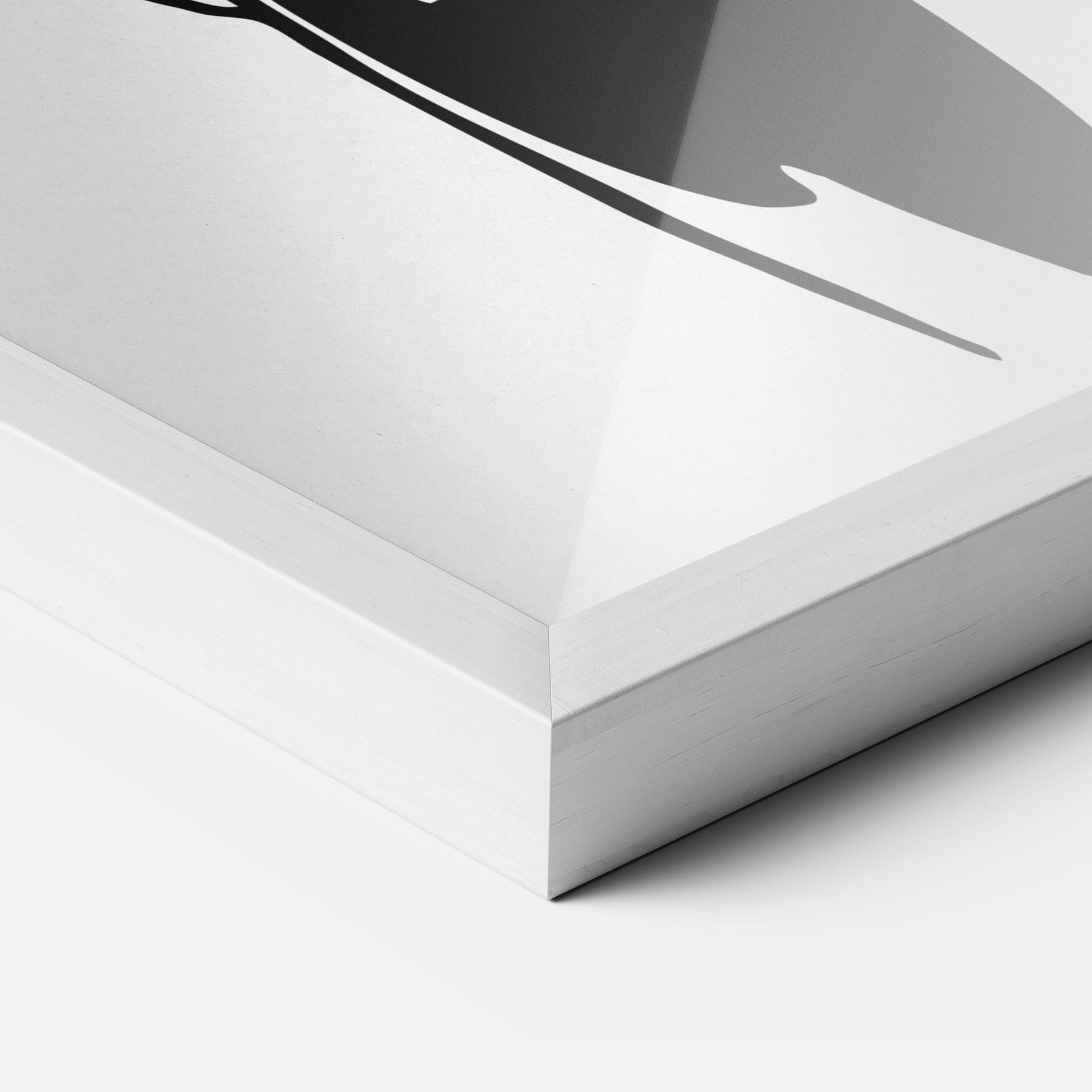 Poster Înrămat Vintage Girl Line mockup 3