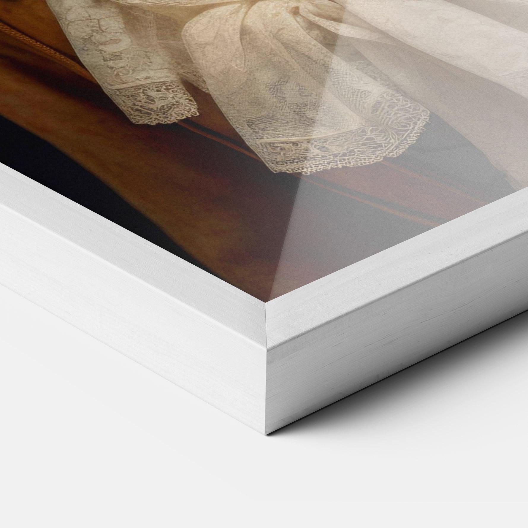 Poster Înrămat Vintage Orange Outfit mockup 3