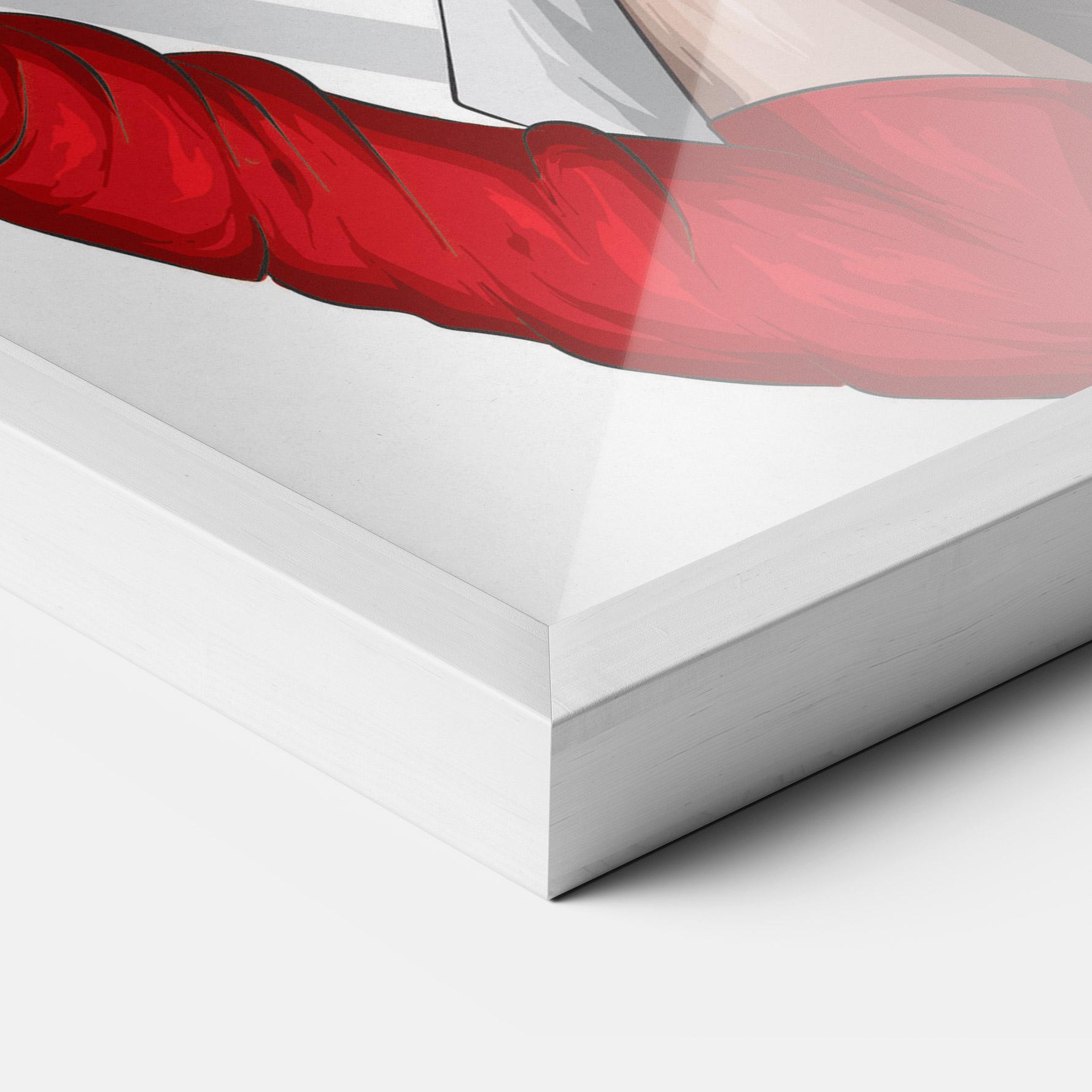 Poster Înrămat Vintage Red Gloves mockup 3