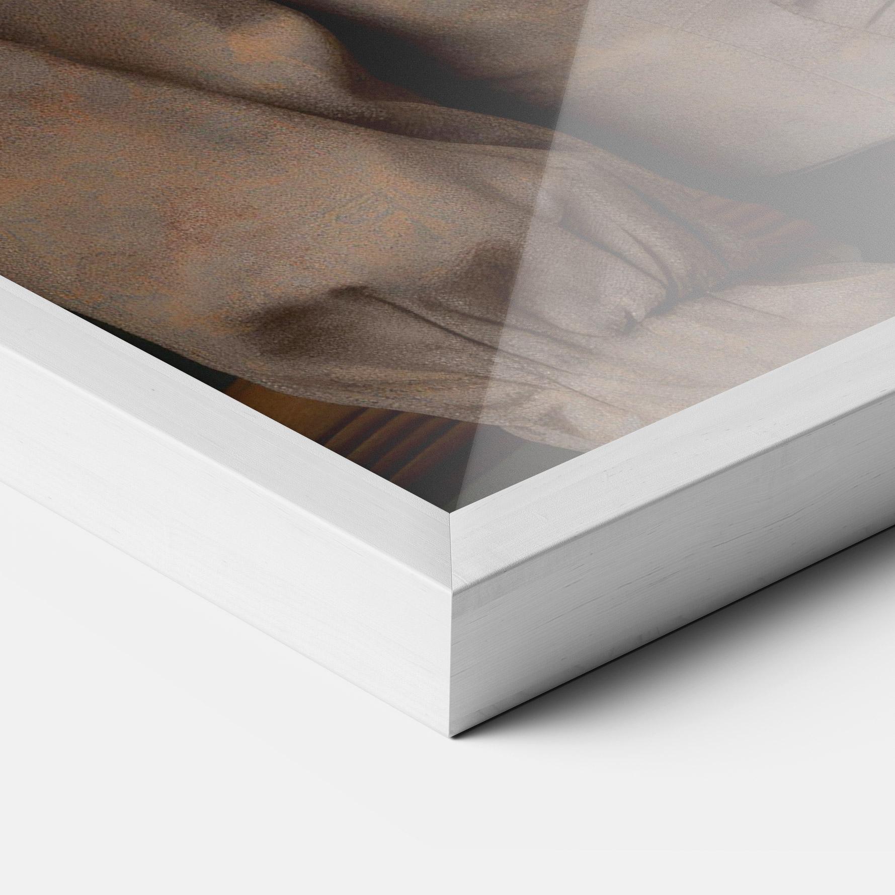 Poster Înrămat Yellow Bow Tie mockup 3