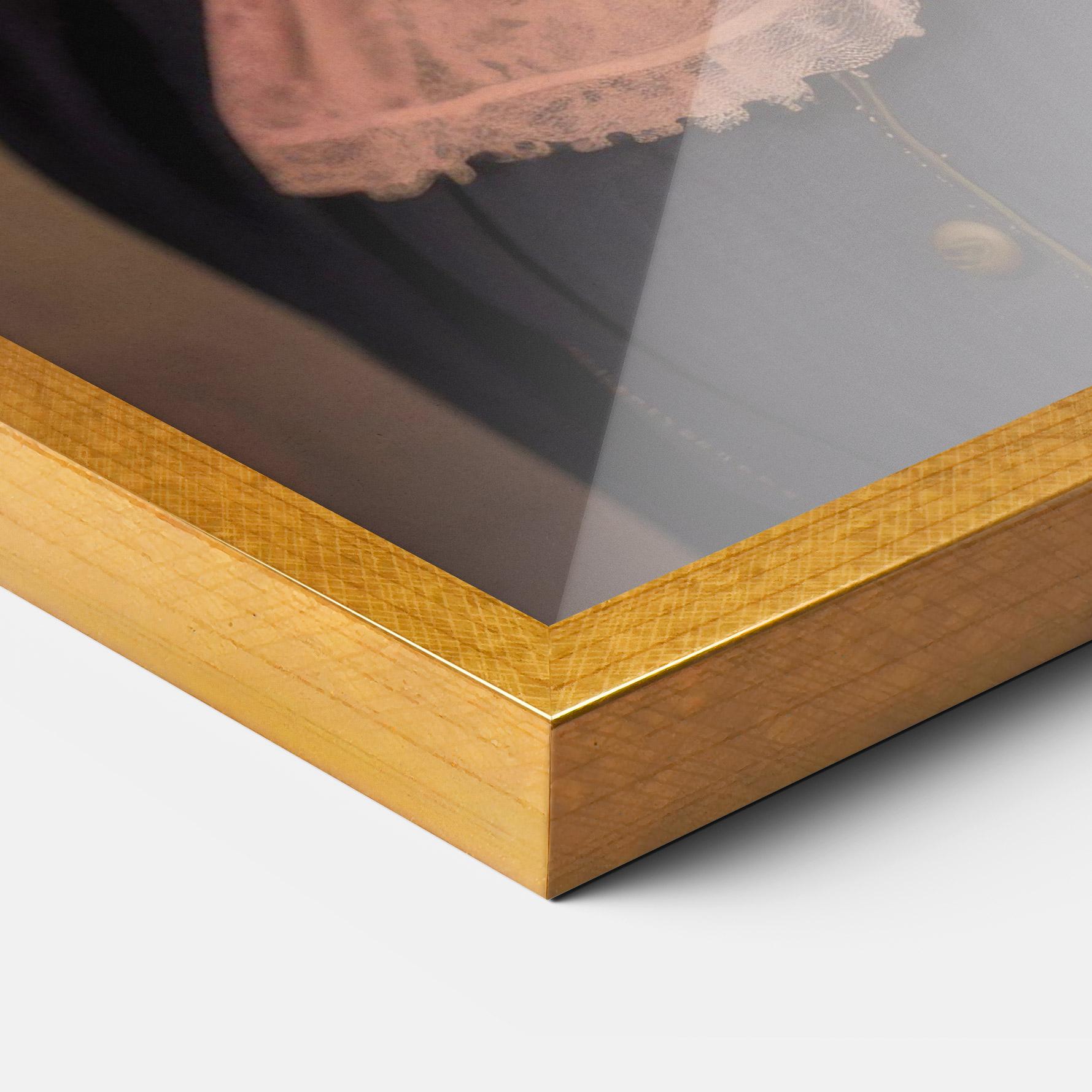 Poster Înrămat Dark Blue Dress mockup 3