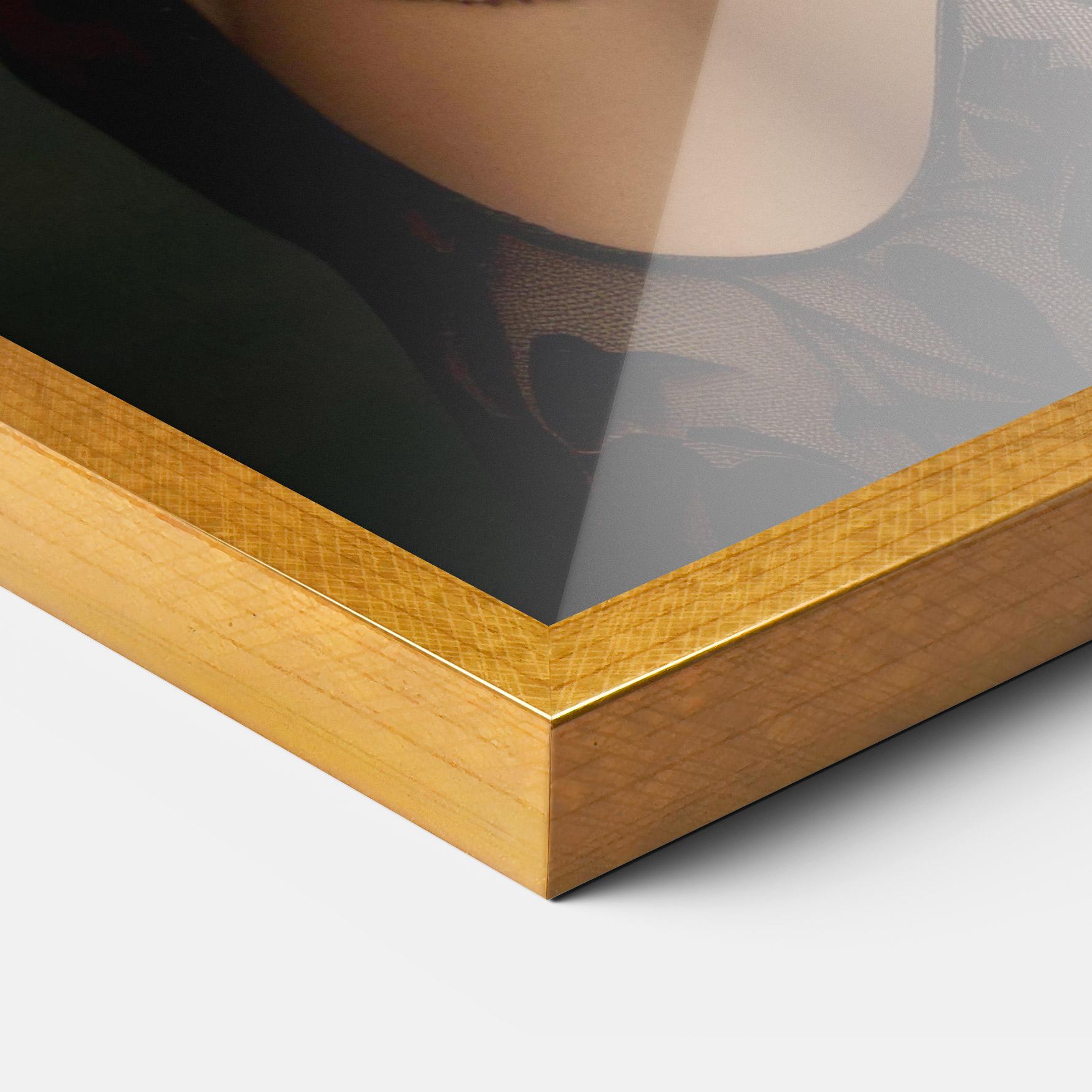 Poster Înrămat Elegant Vintage Woman mockup 3