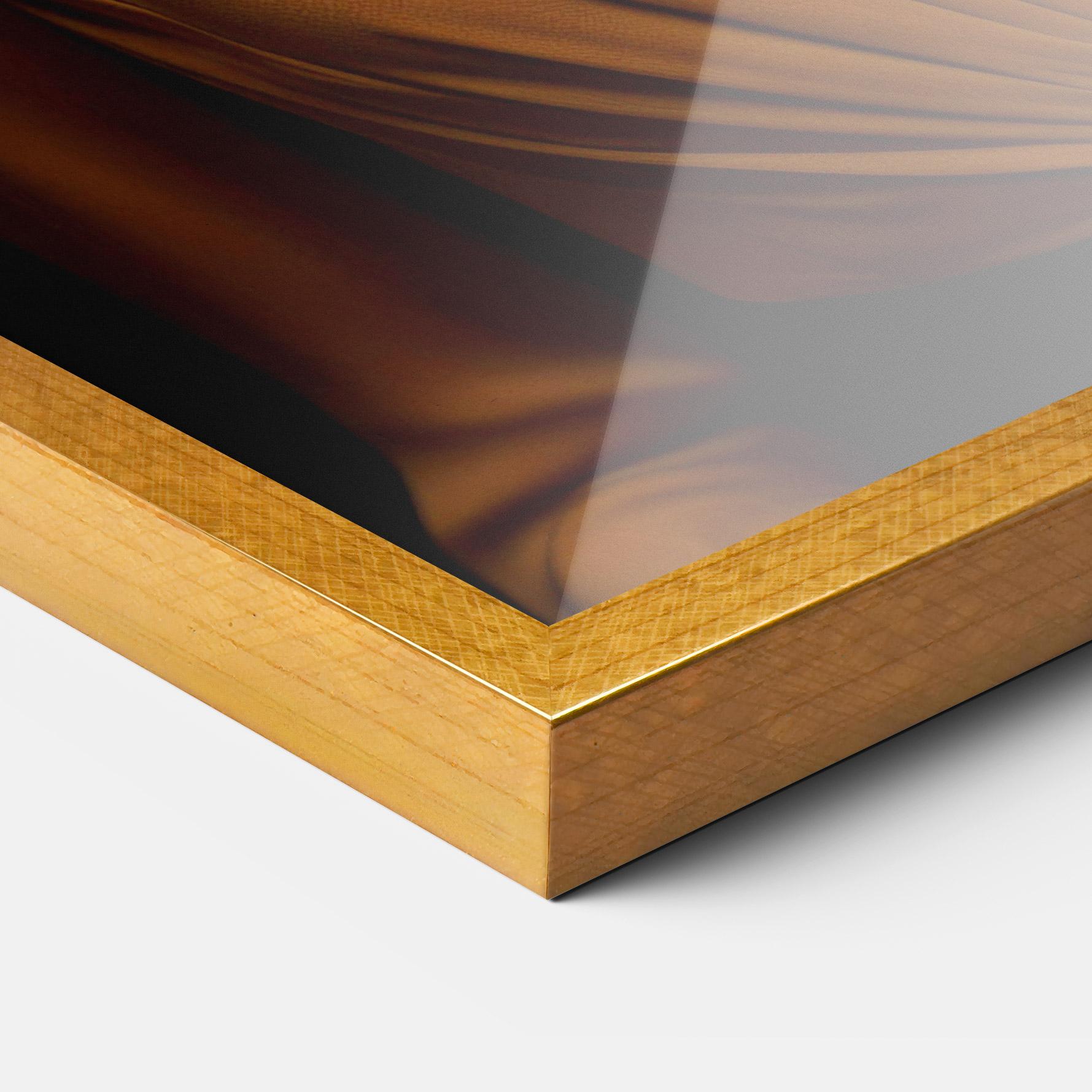 Poster Înrămat Orange Blouse Pearls mockup 3