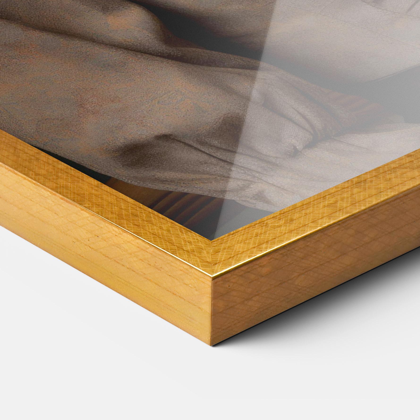 Poster Înrămat Yellow Bow Tie mockup 3