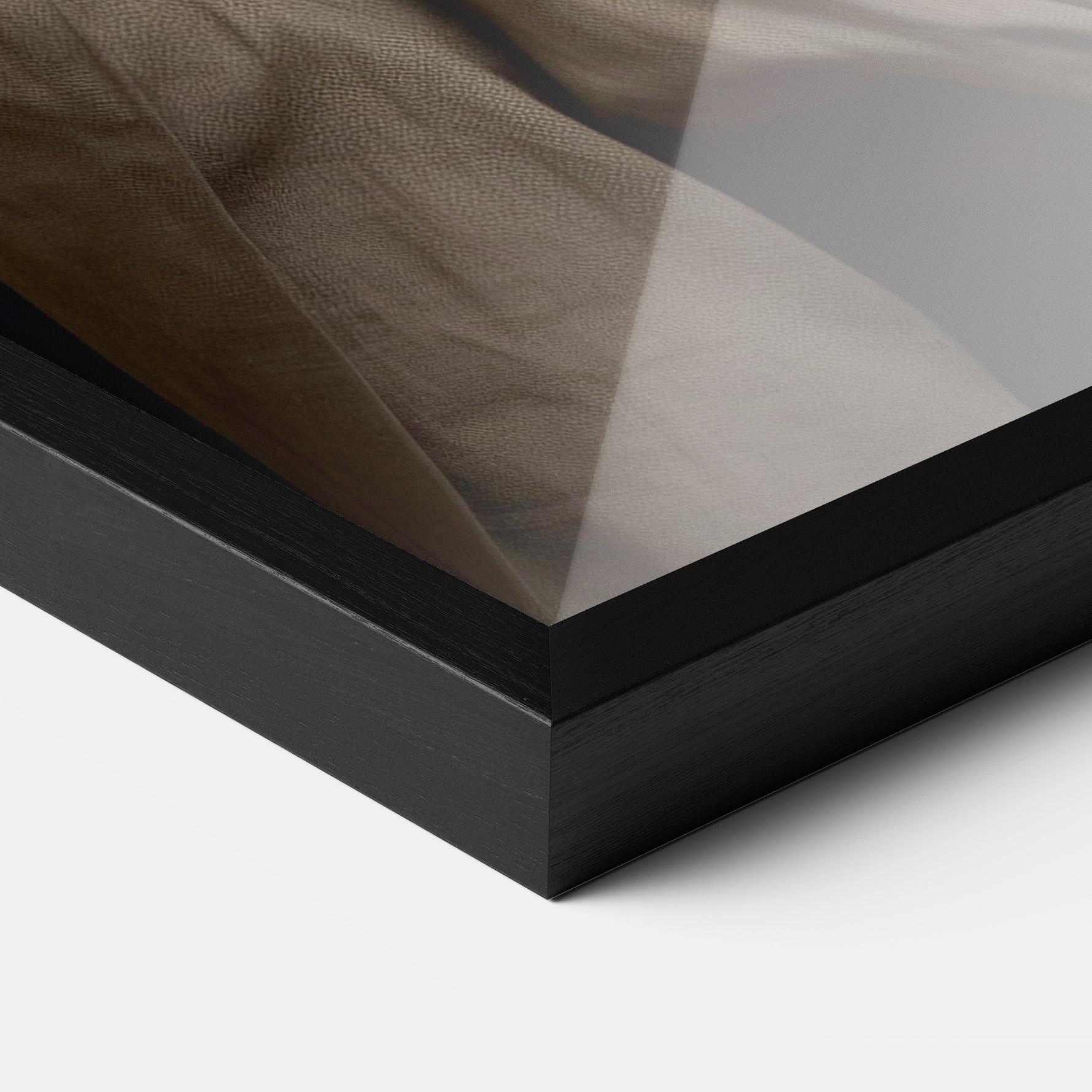 Poster Înrămat Brown Vintage Hat mockup 3