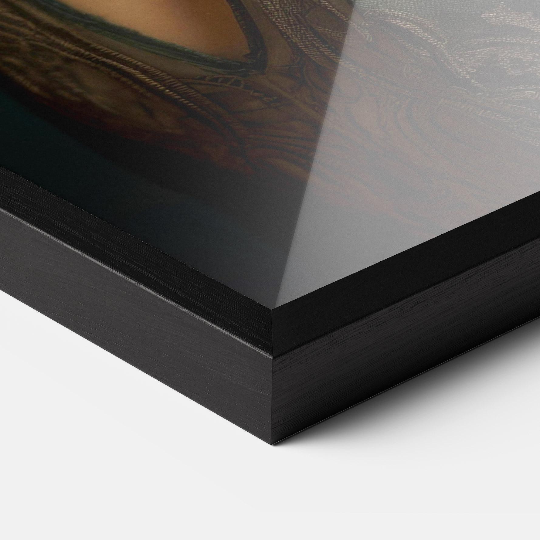 Poster Înrămat Green Vintage Blouse mockup 3