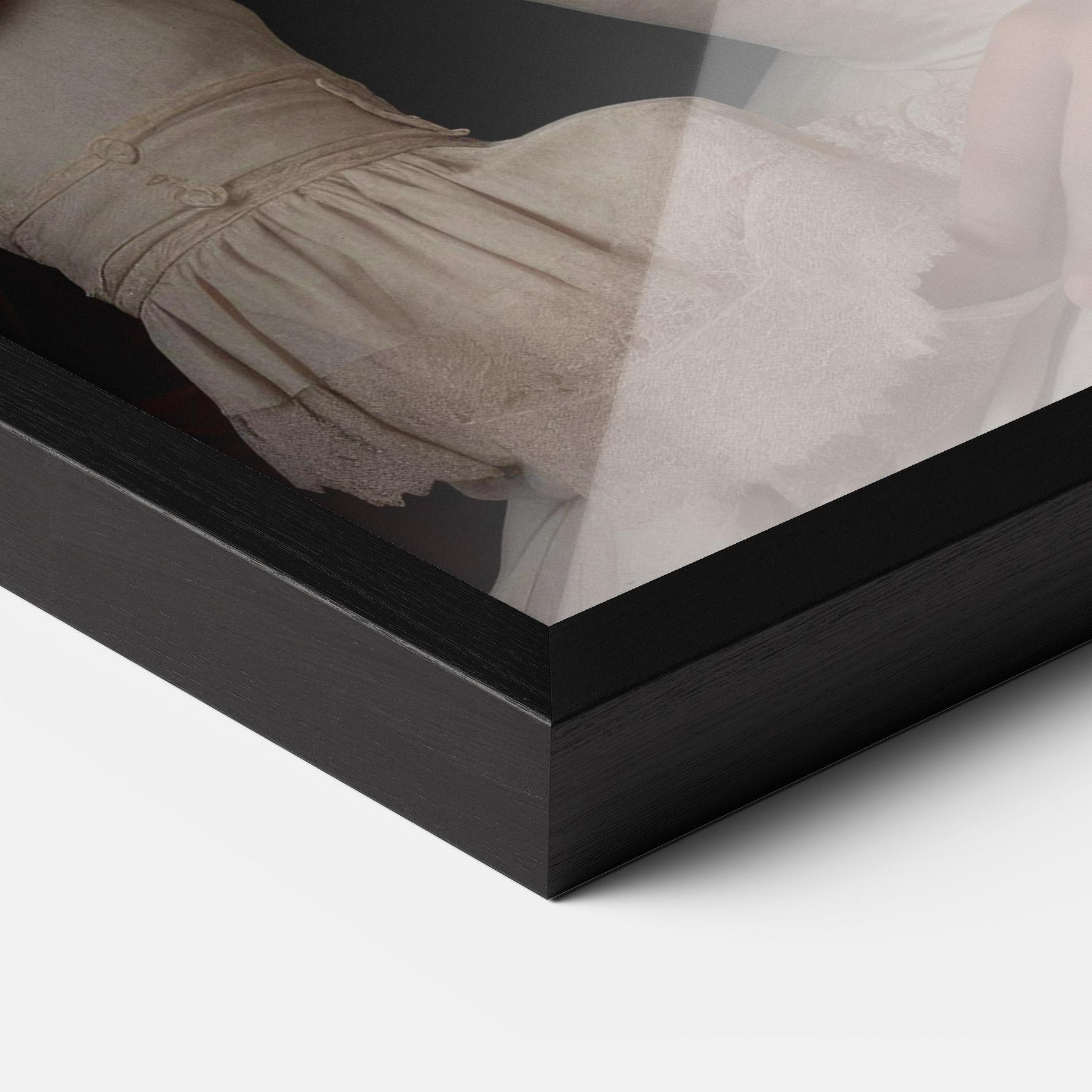 Poster Înrămat Pretty Vintage Dress mockup 3