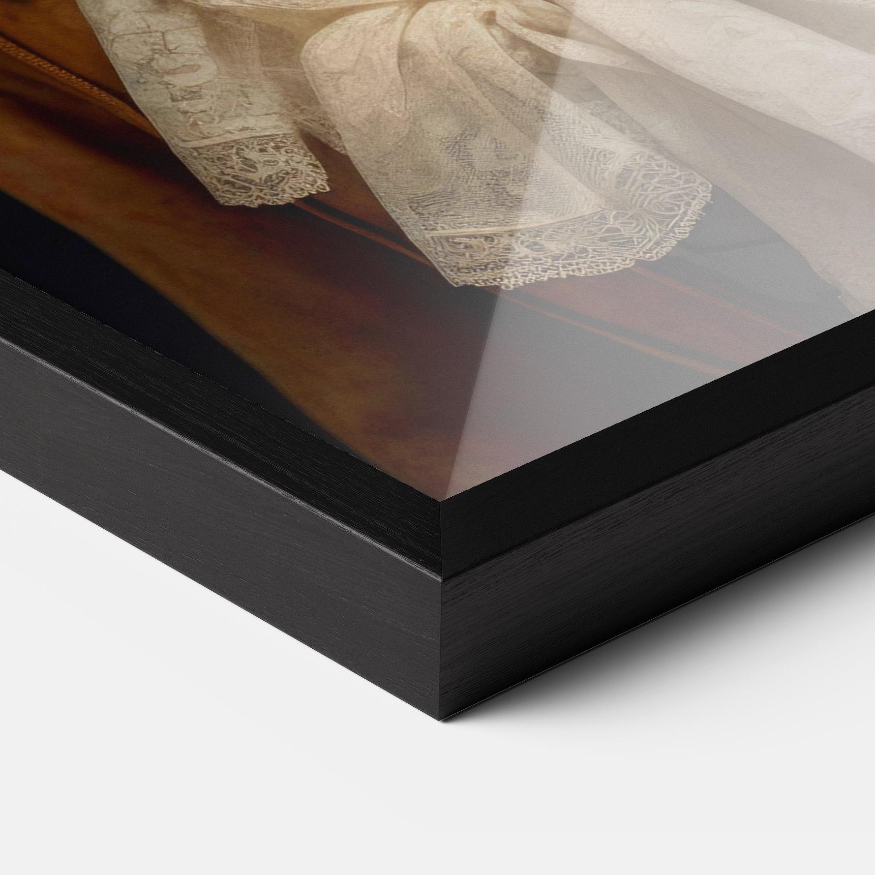 Poster Înrămat Vintage Orange Outfit mockup 3