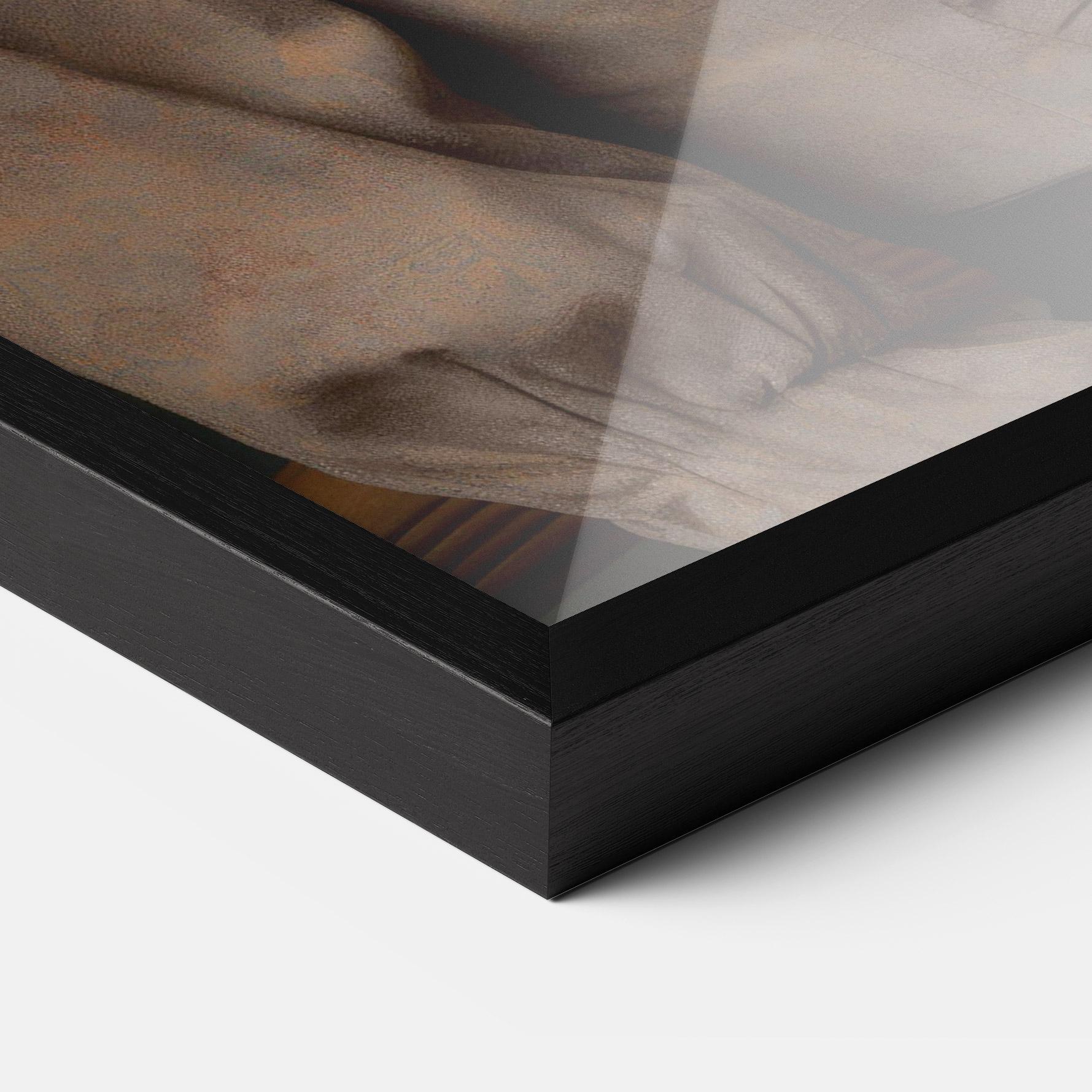 Poster Înrămat Yellow Bow Tie mockup 3