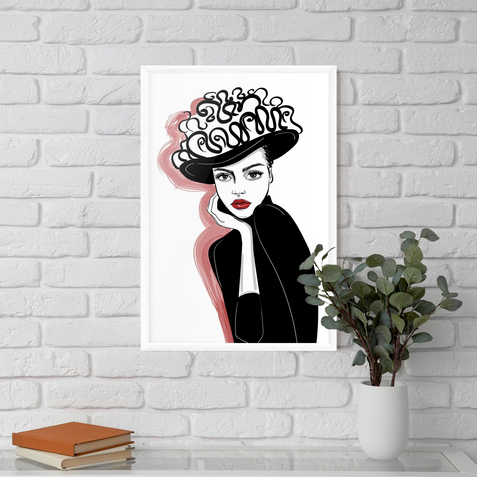 Vintage Drawing mockup 5