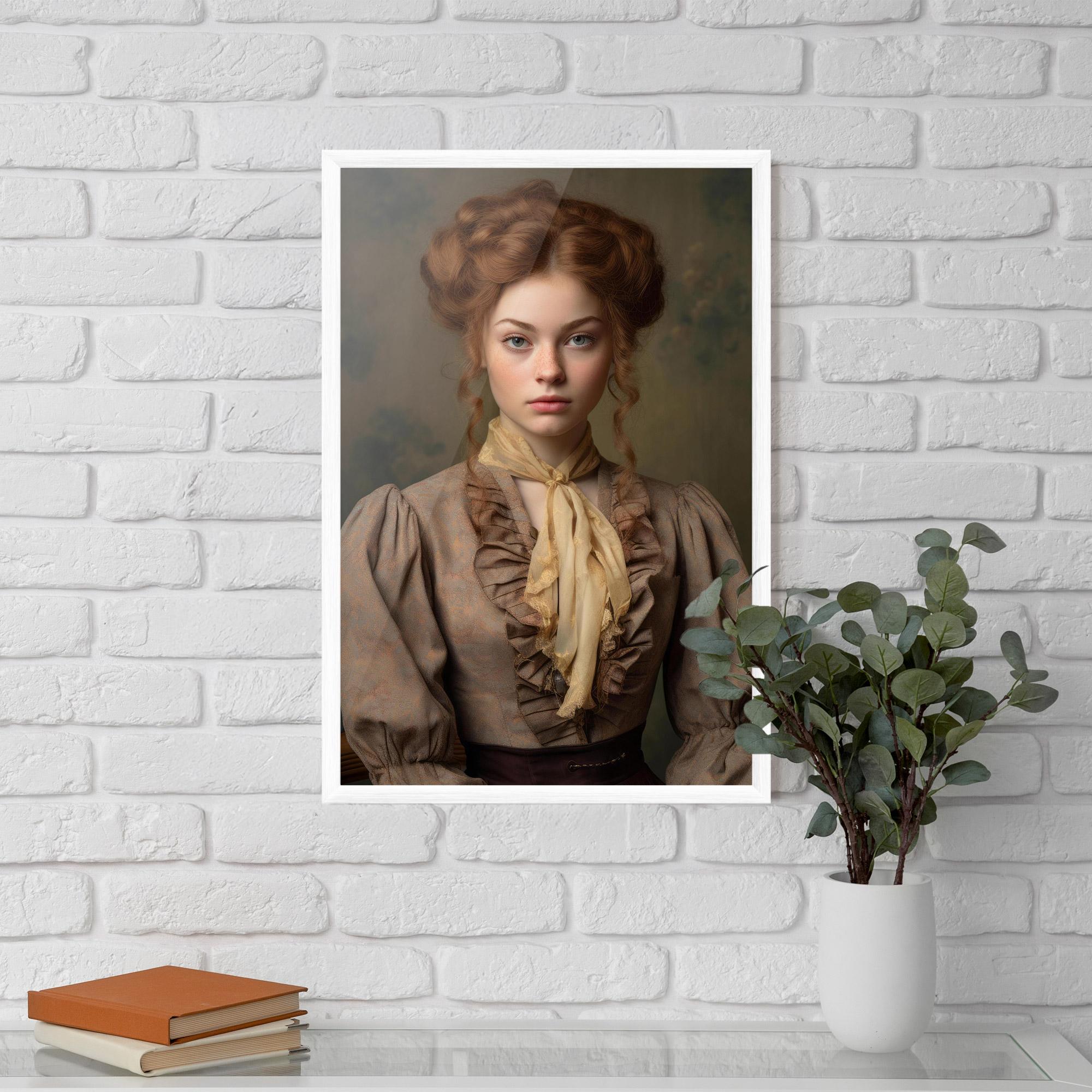 Poster Înrămat Yellow Bow Tie mockup 5