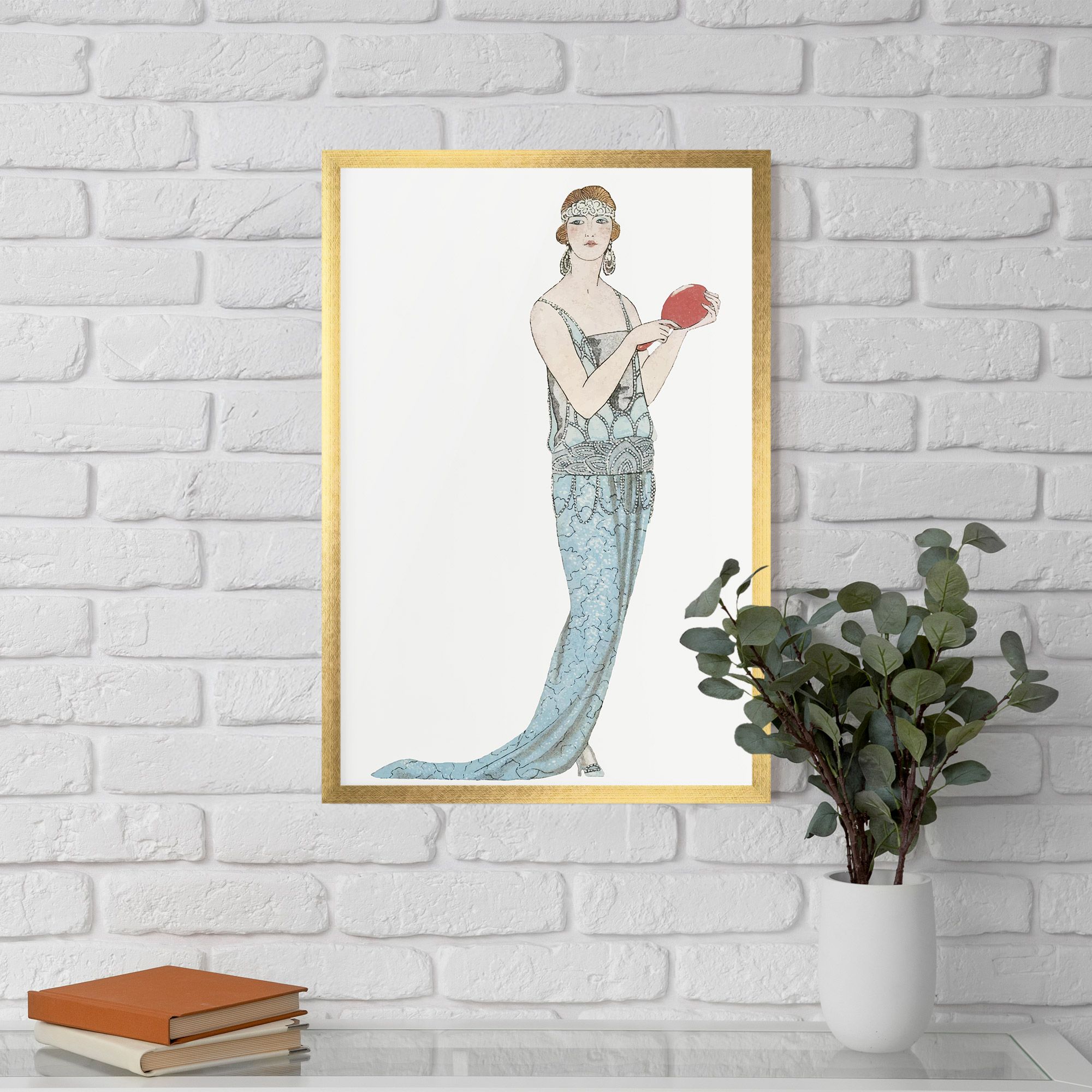 Vintage Old Drawing mockup 5