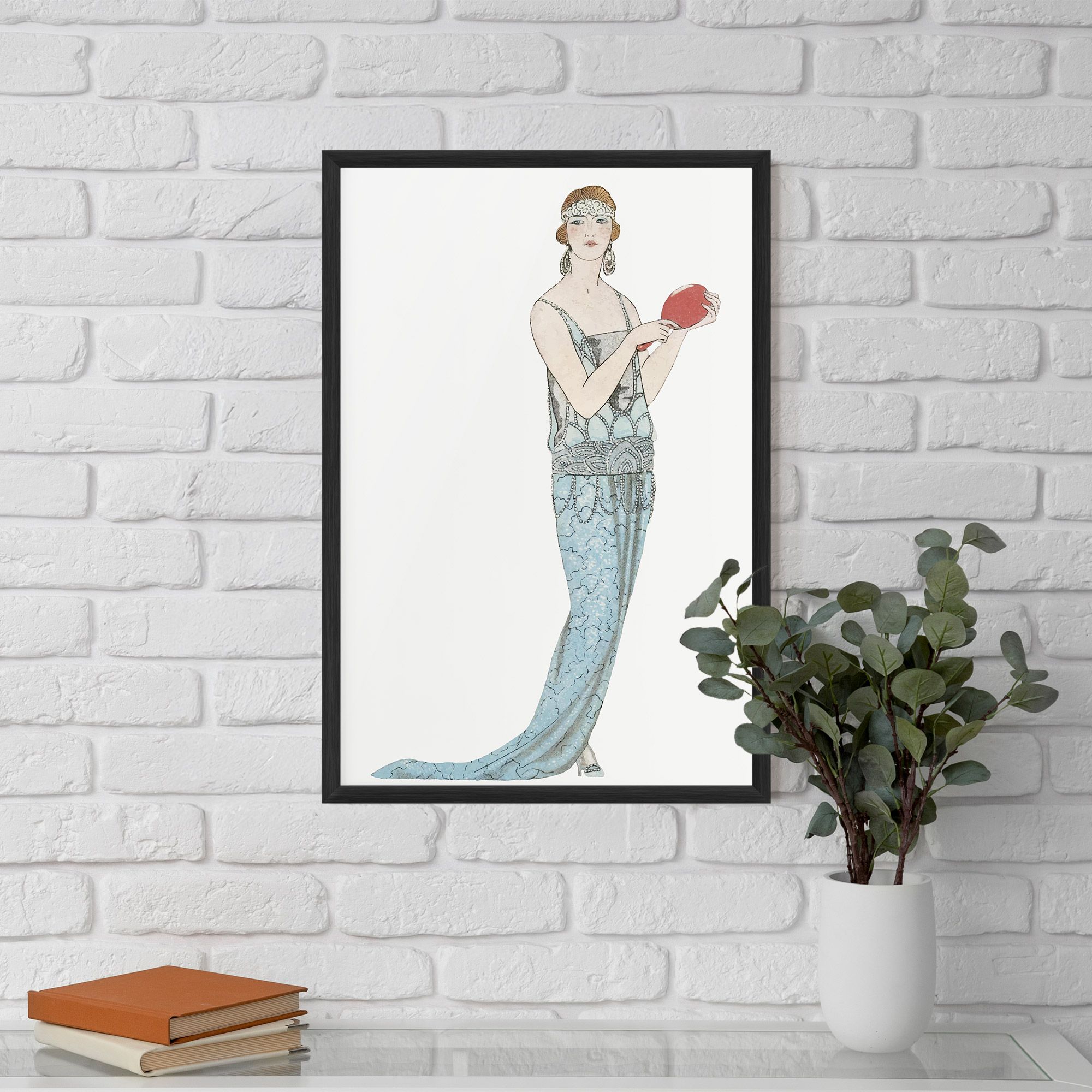 Vintage Old Drawing mockup 5