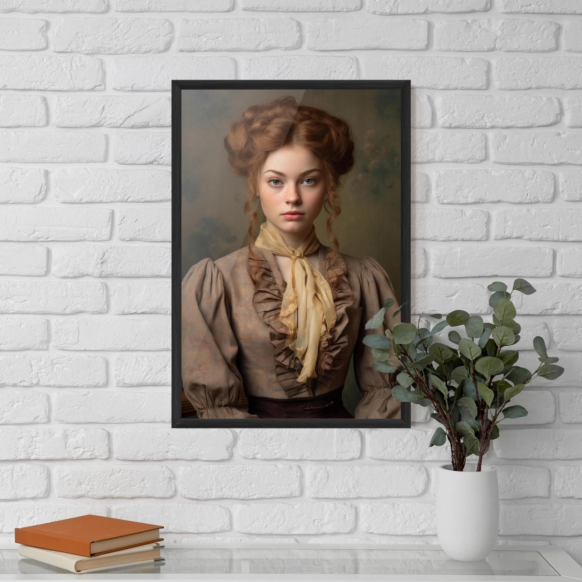 Poster Înrămat Yellow Bow Tie mockup 5