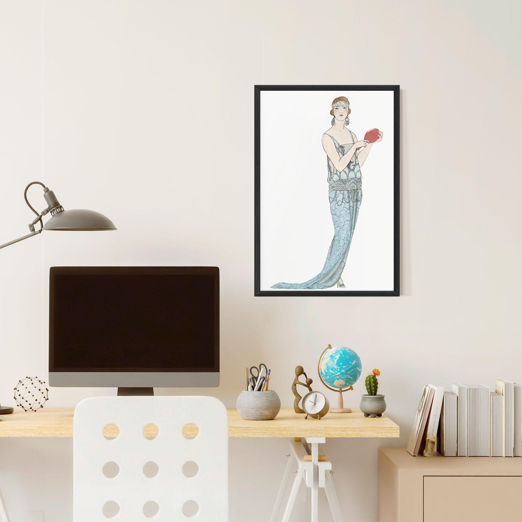 Vintage Old Drawing mockup 6