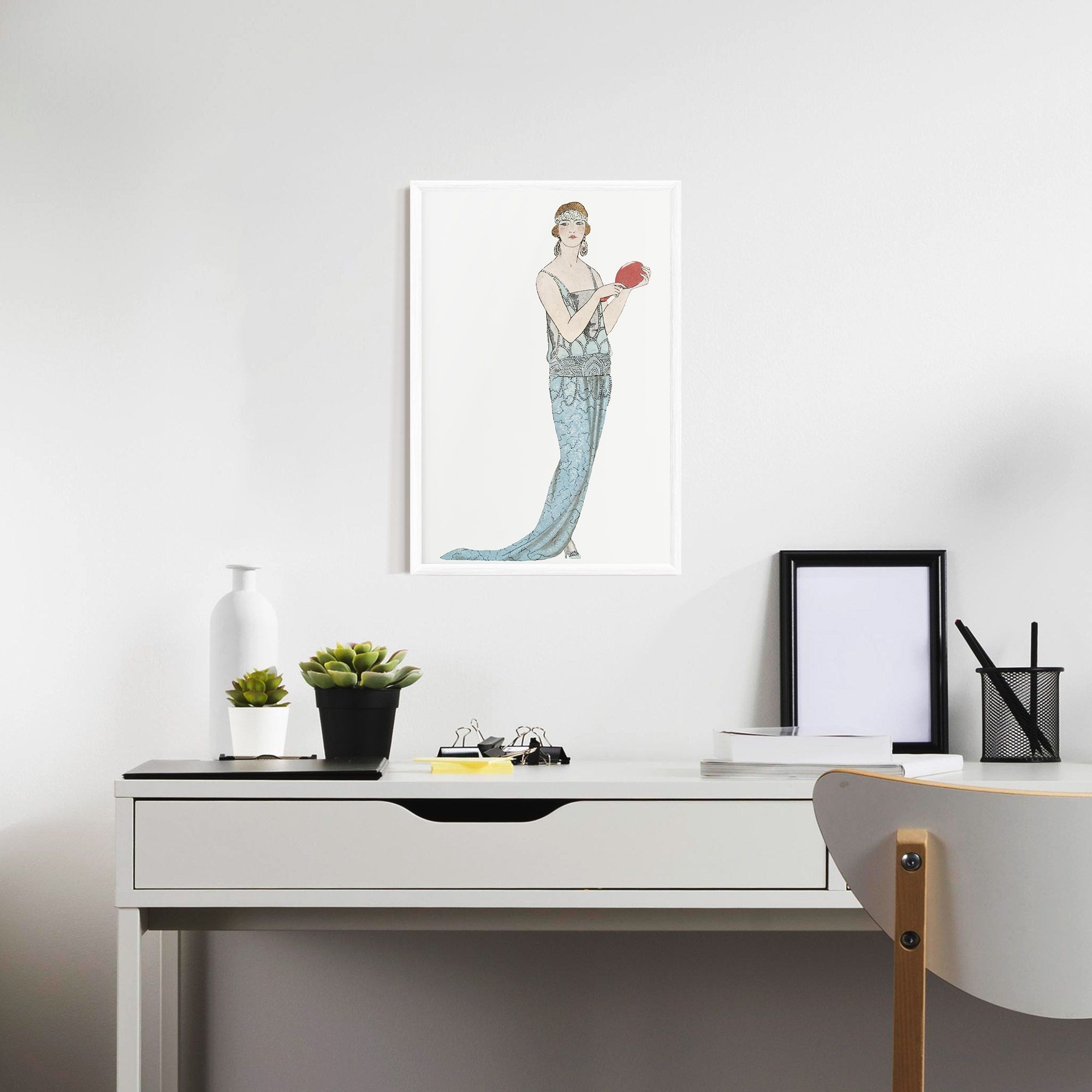 Vintage Old Drawing mockup 7