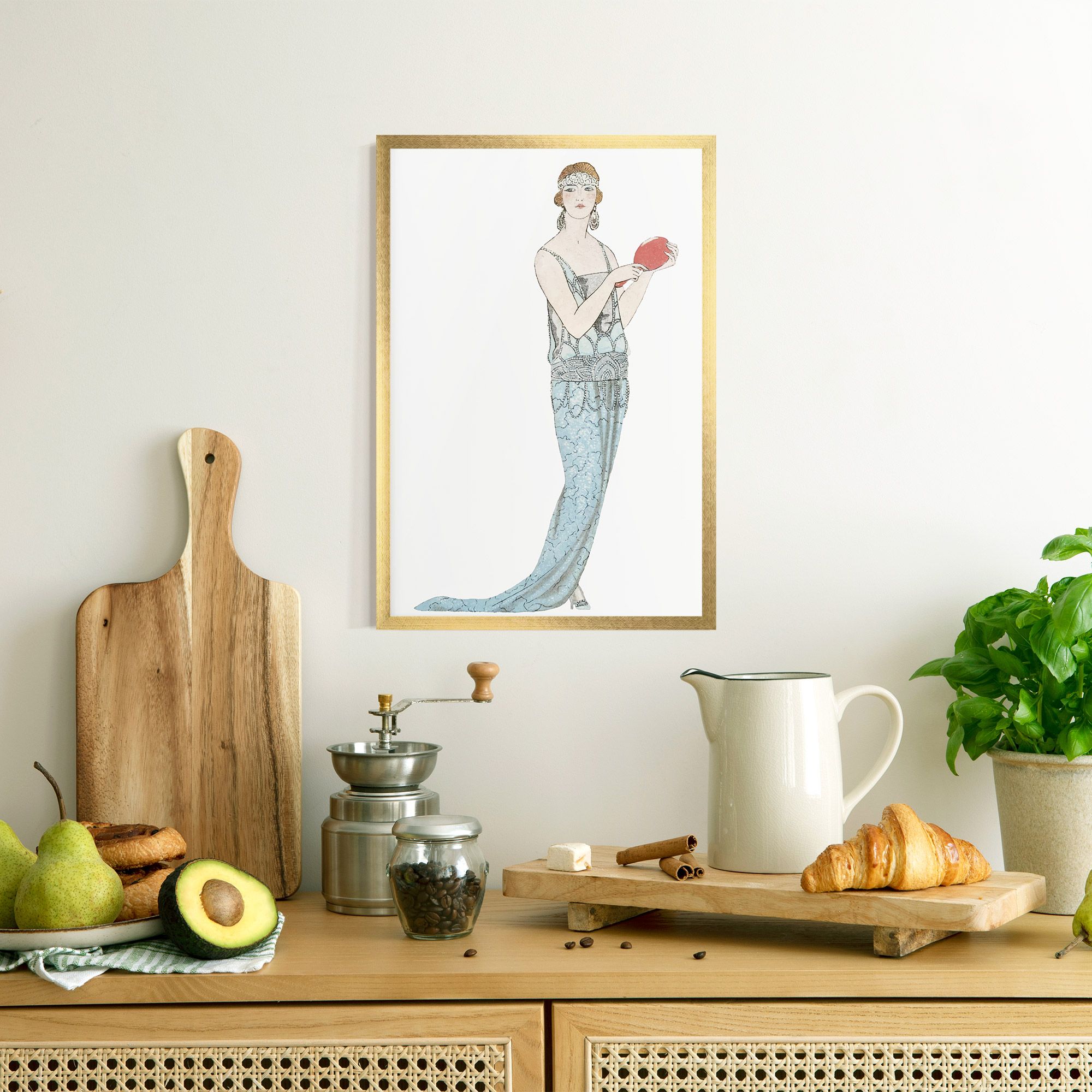 Vintage Old Drawing mockup 8