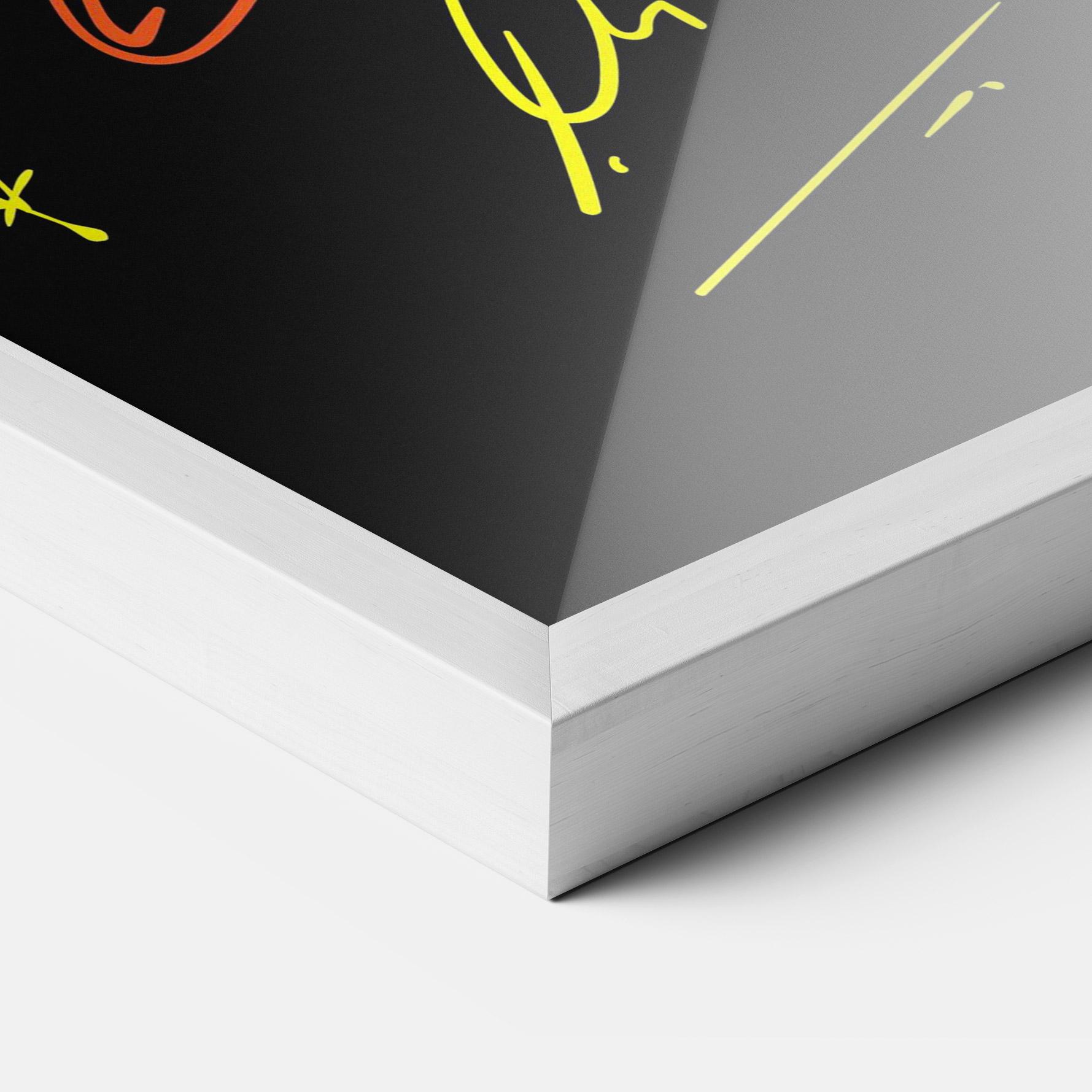 Poster Înrămat Broken Culture mockup 3