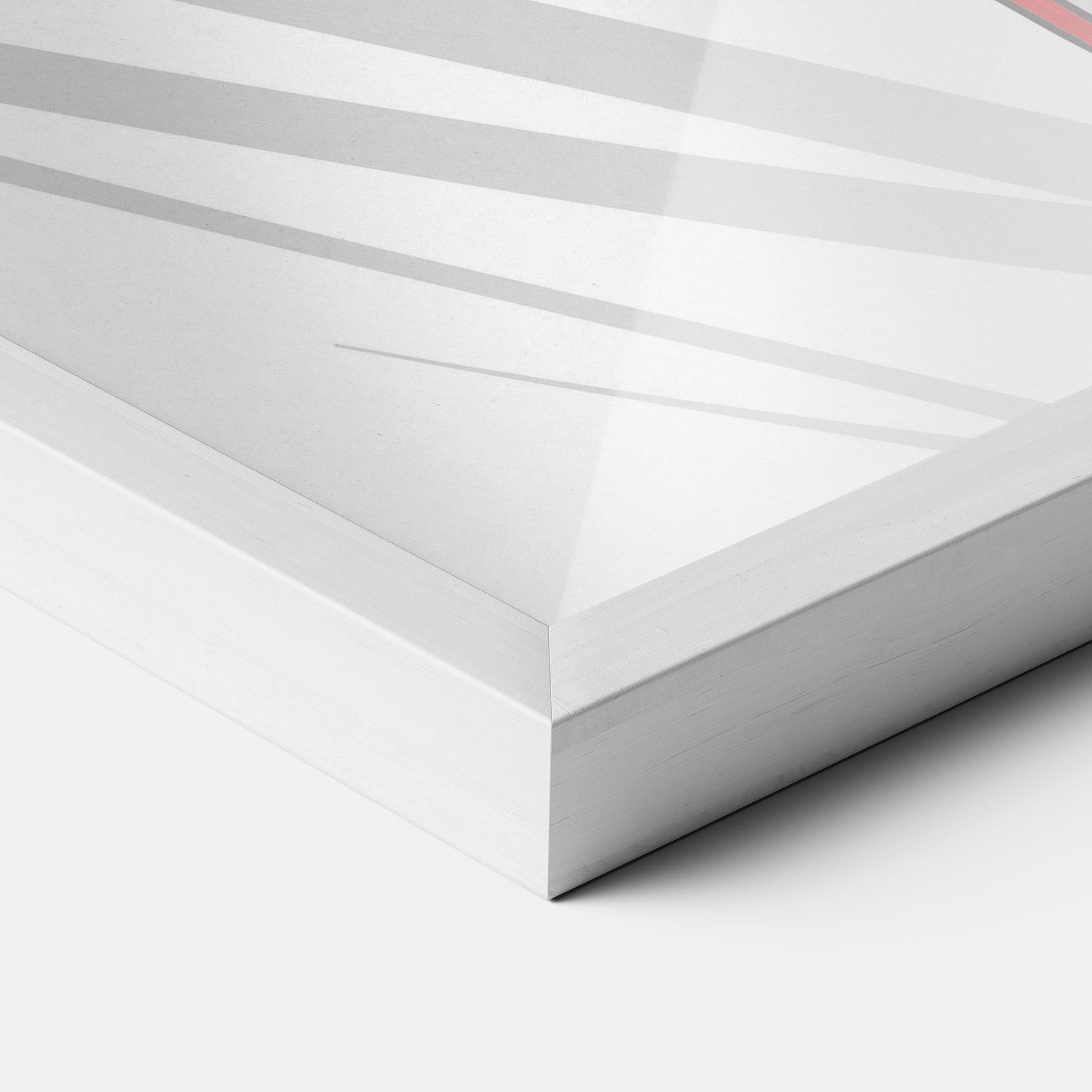 Poster Înrămat Red Bow Heels mockup 3