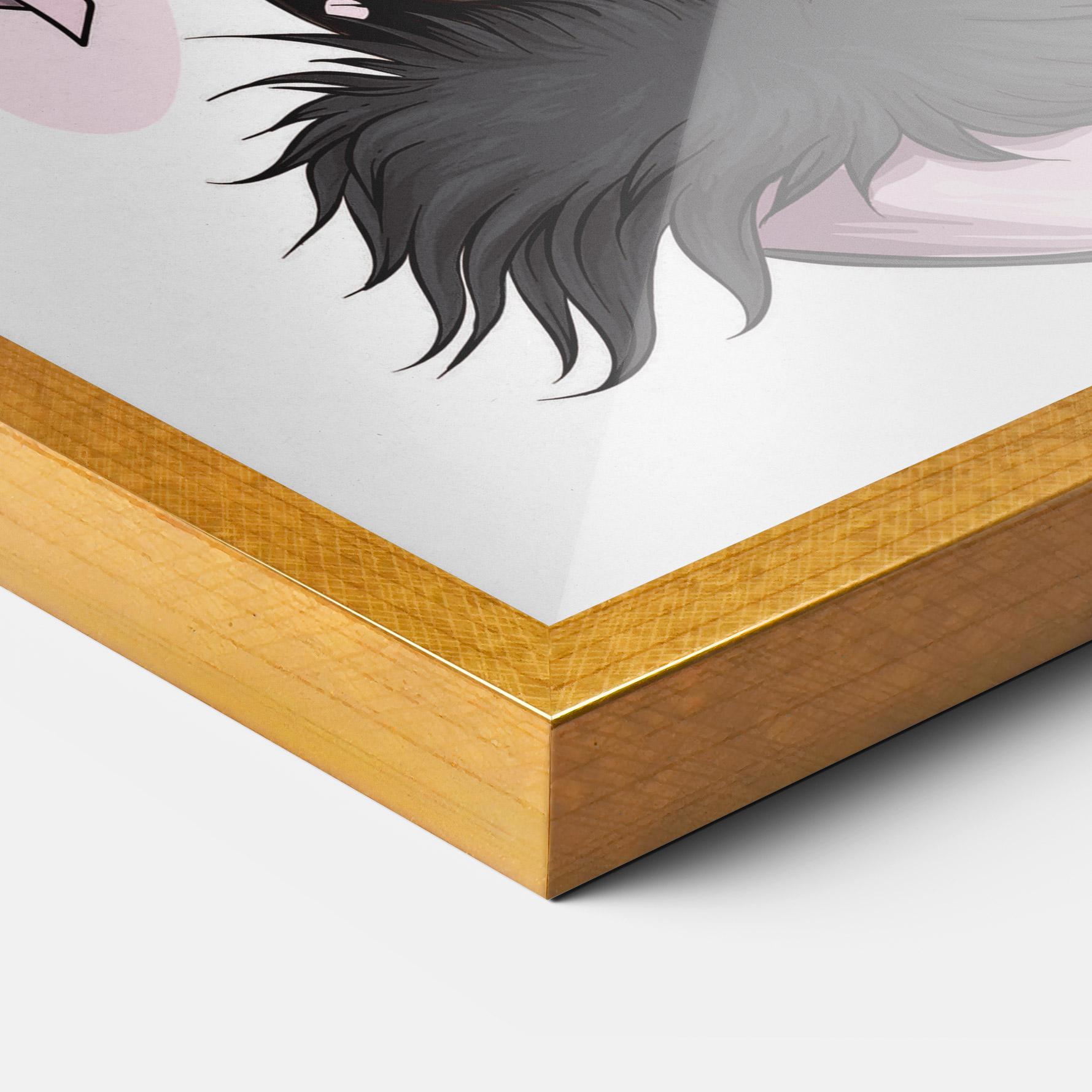 Poster Înrămat Black Cute Heels mockup 3