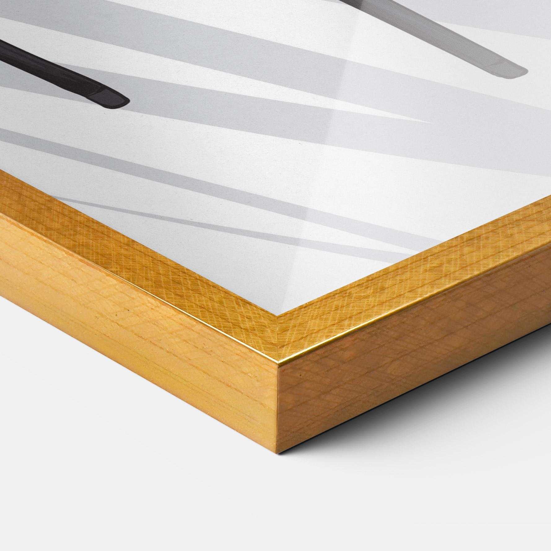 Poster Înrămat Black Woman Shoes mockup 3