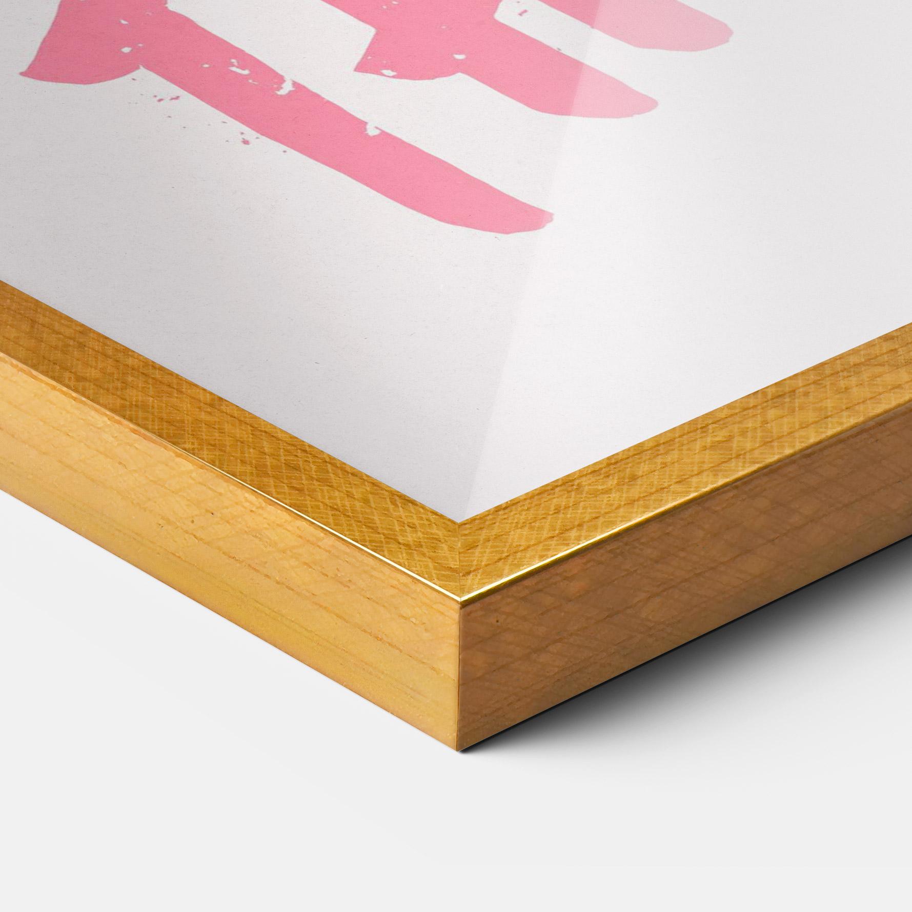 Poster Înrămat Girl Things mockup 3