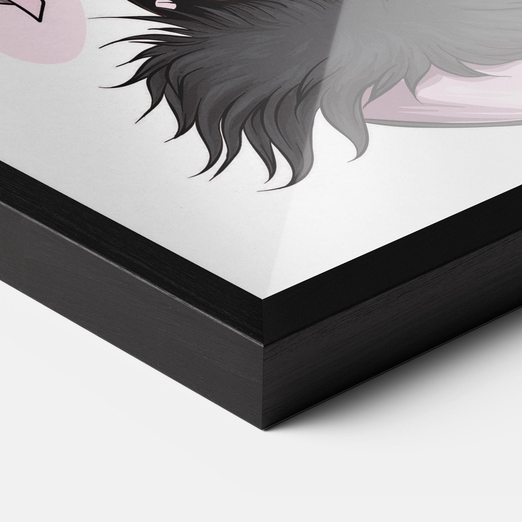 Poster Înrămat Black Cute Heels mockup 3