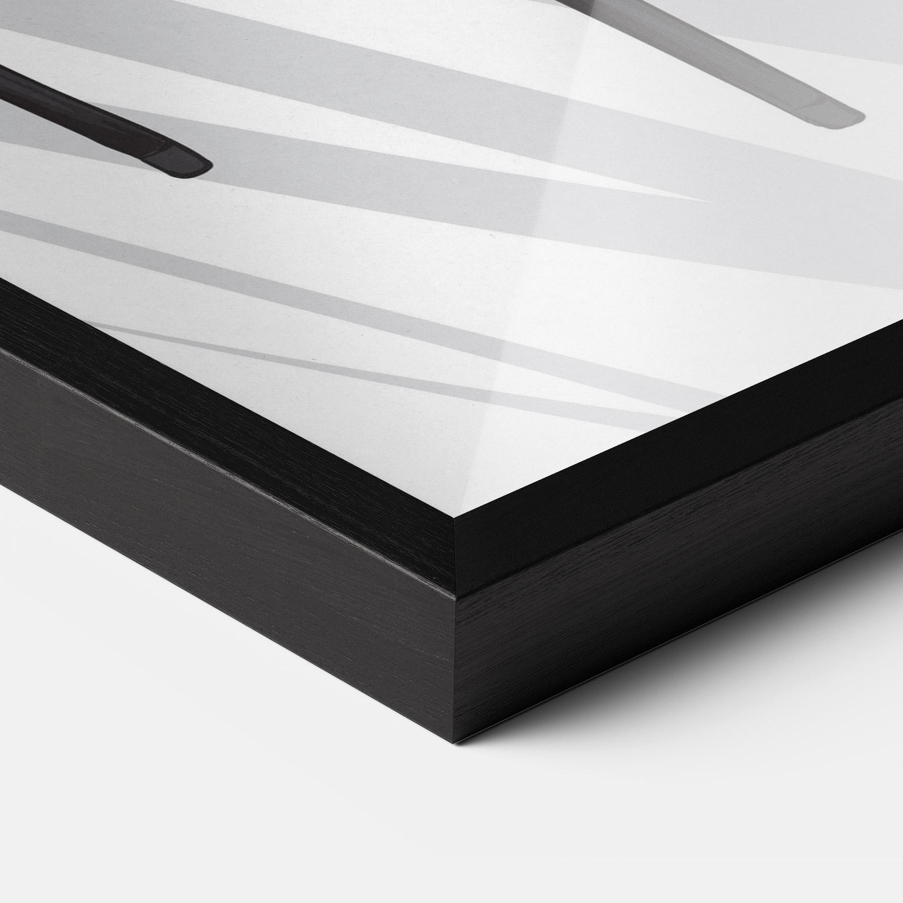 Poster Înrămat Black Woman Shoes mockup 3