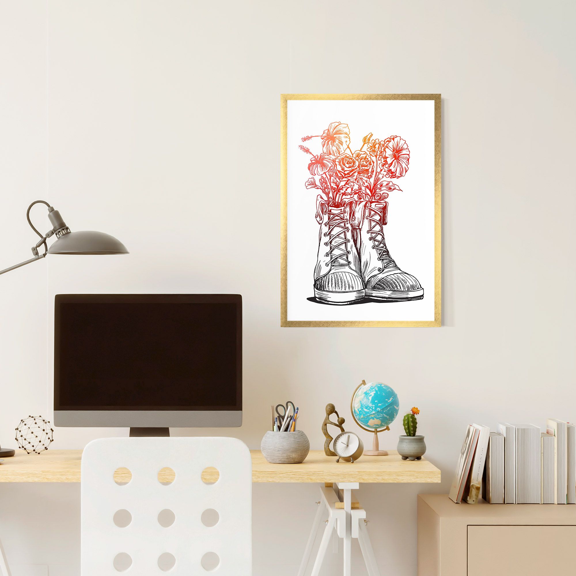 Flower In Shoes mockup 6