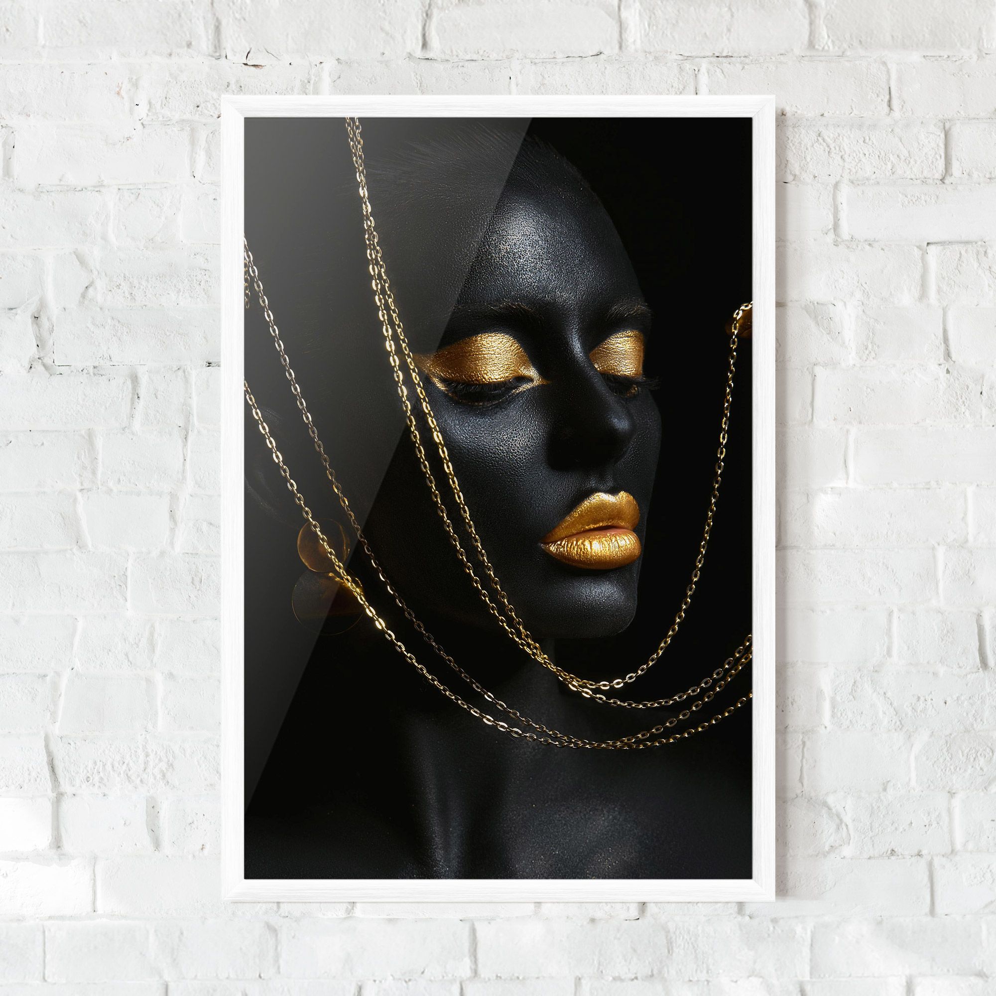Chain Gold Lips mockup 0