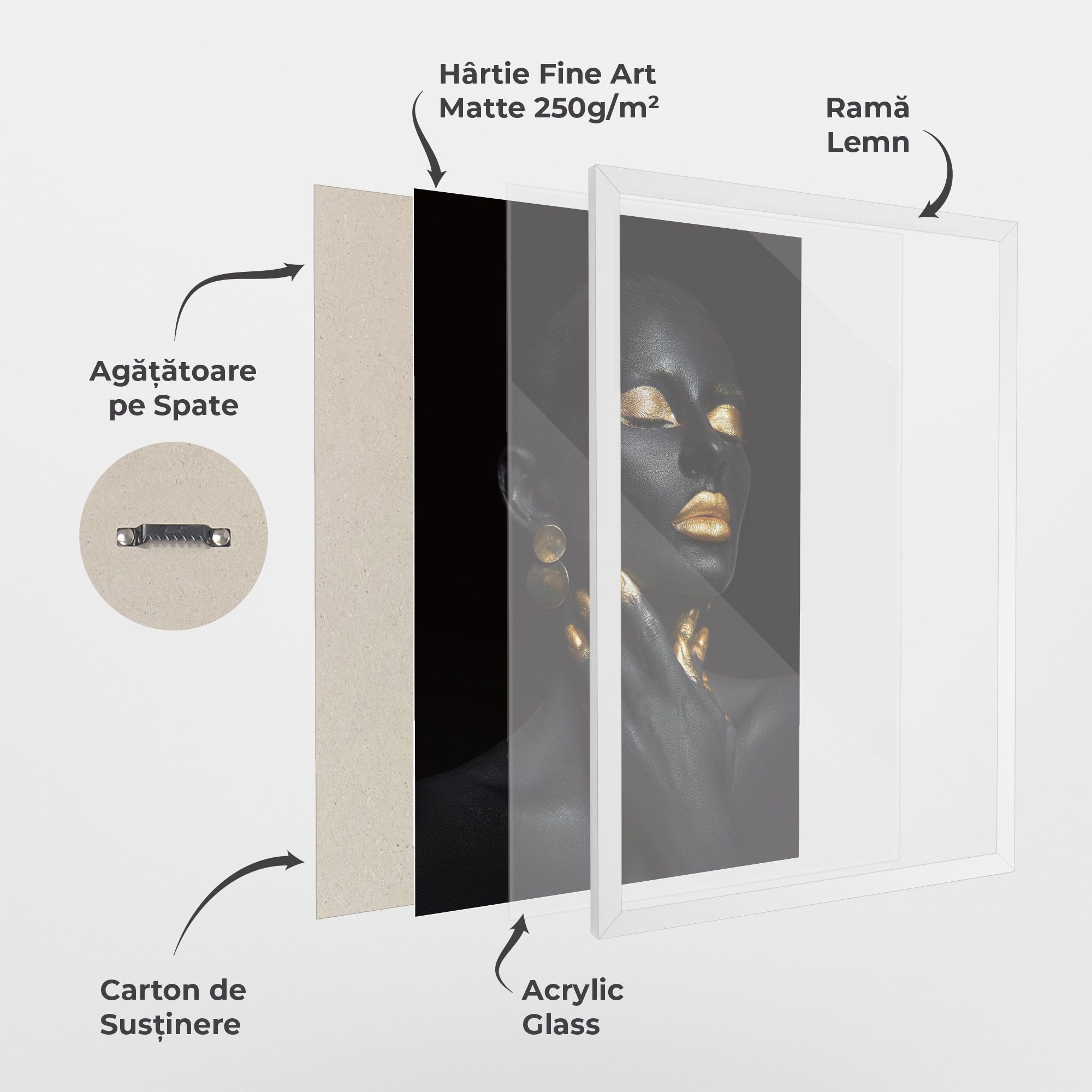 Eyelids Gold Makeup mockup 1