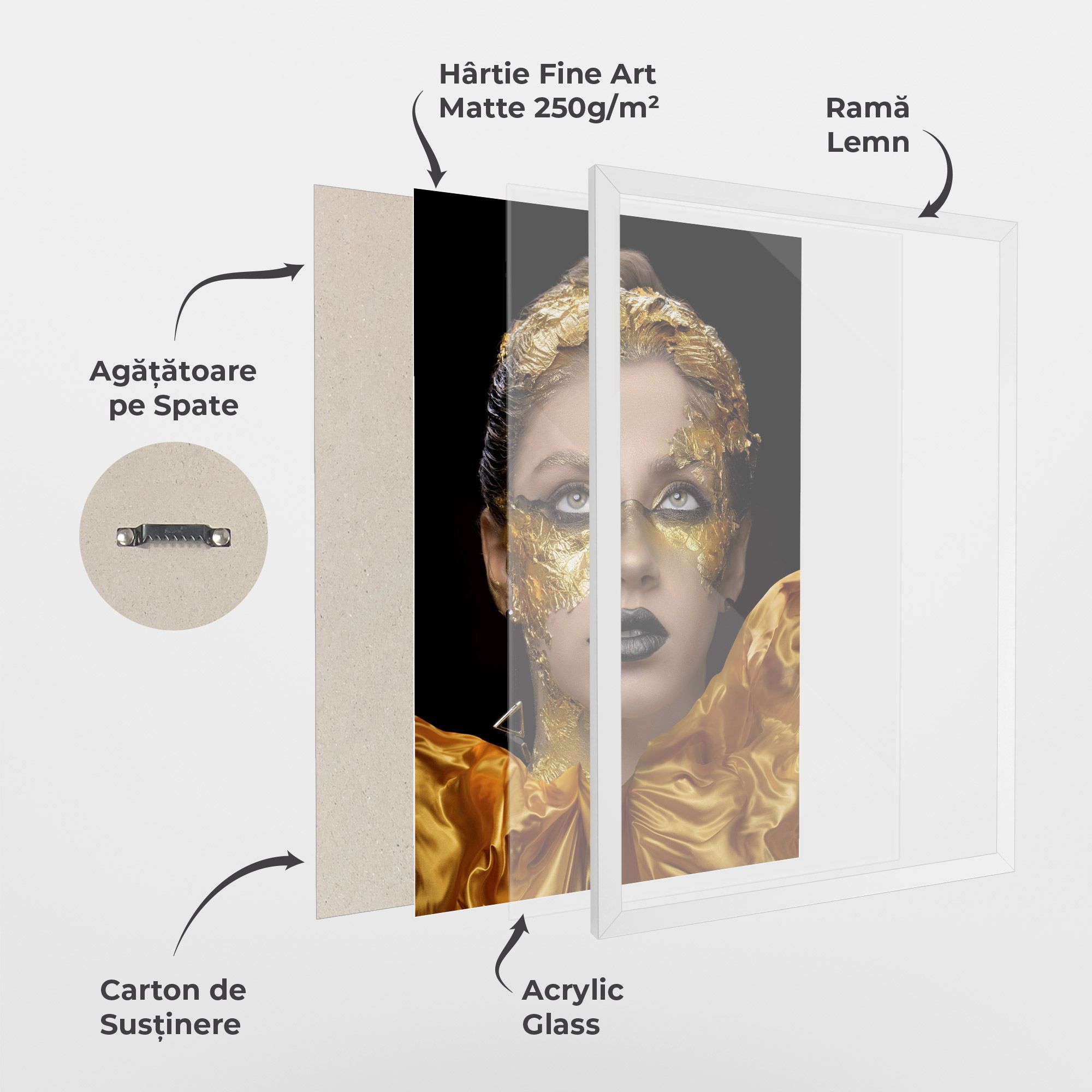 Glamorous Gold Outfit mockup 1