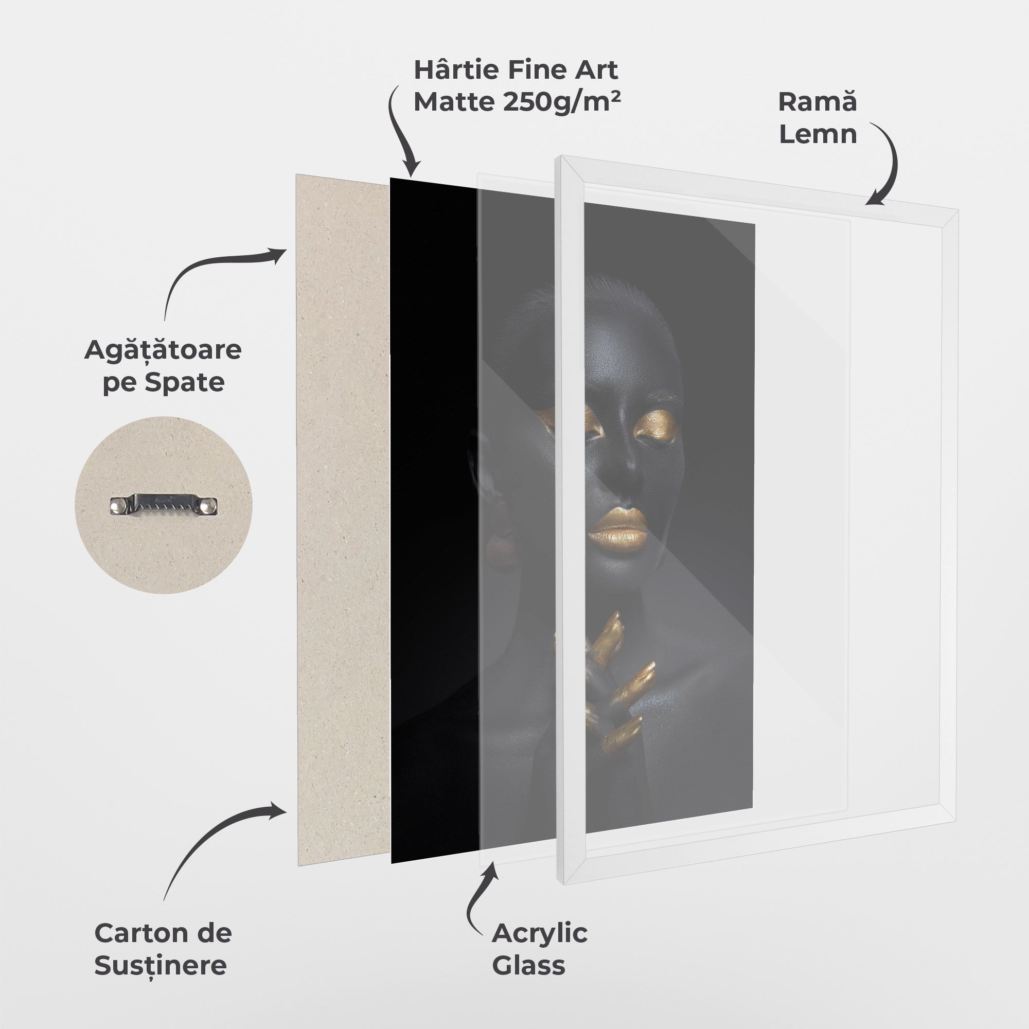 Gold Hand Pray mockup 1