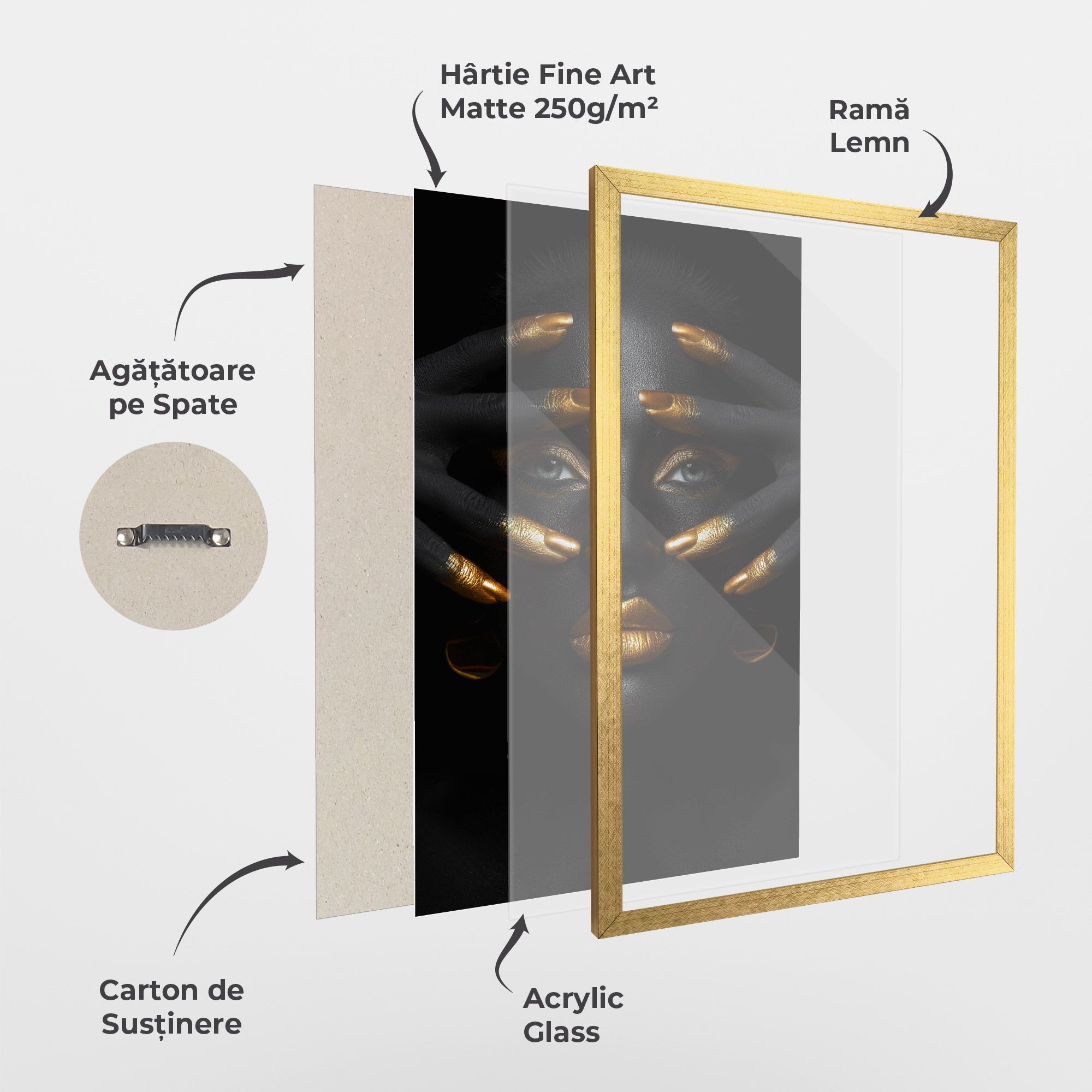 Gold Fingertips Art mockup 1