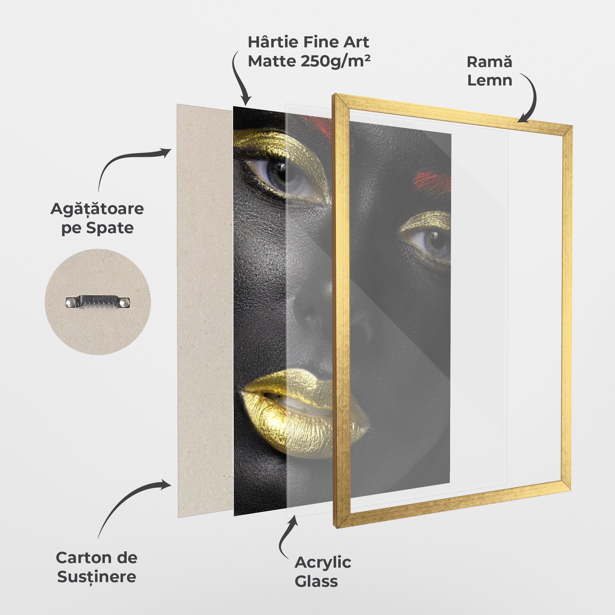 Gold Red Lips mockup 1