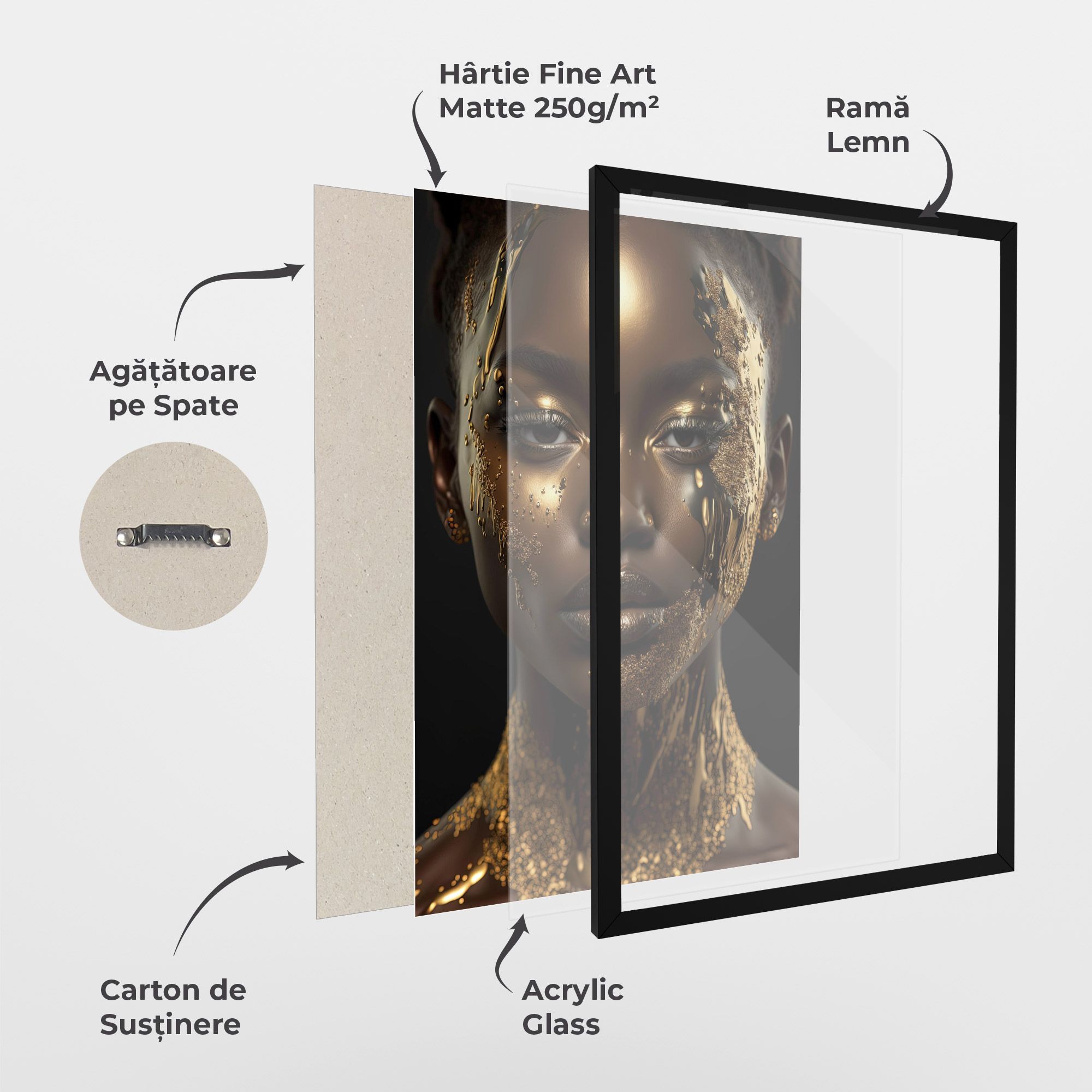 Dripping Gold Woman mockup 1