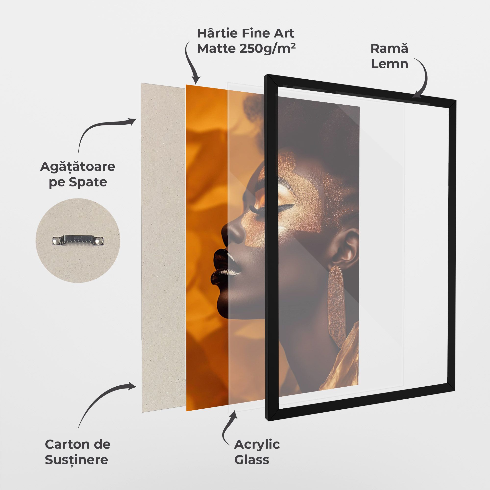 Fashion Gold Portrait mockup 1