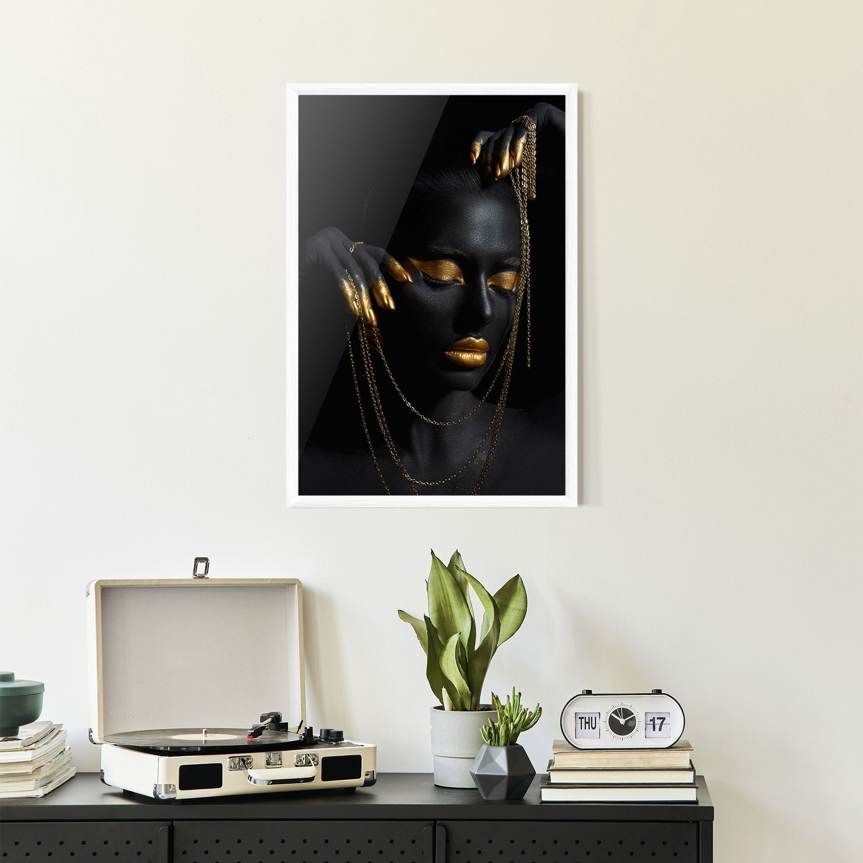 Gold Black Skin mockup 2