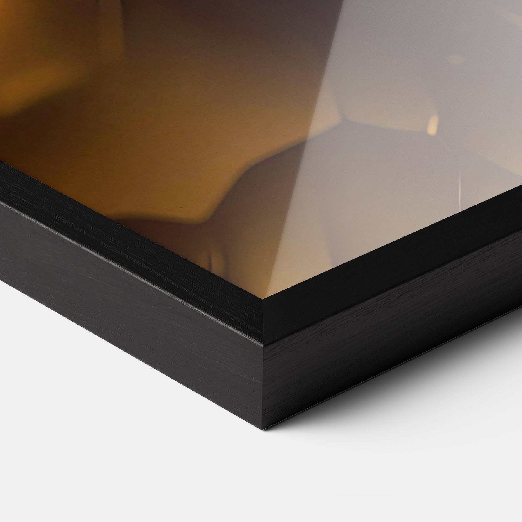 Gold Honeycomb Girl mockup 3