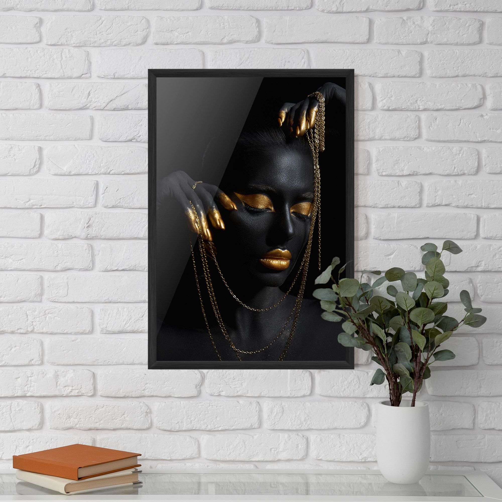 Gold Black Skin mockup 5