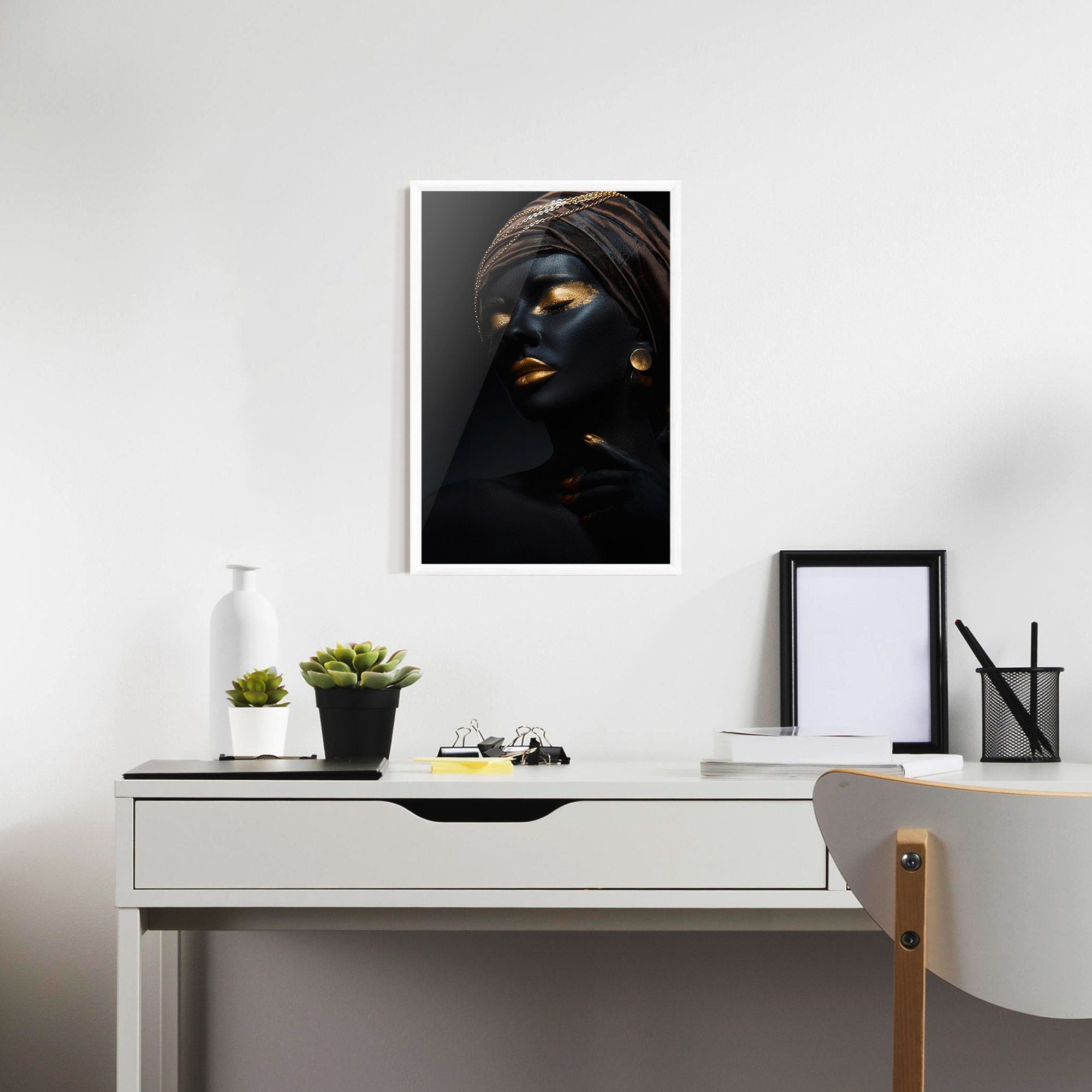 Black Gold Skin mockup 7