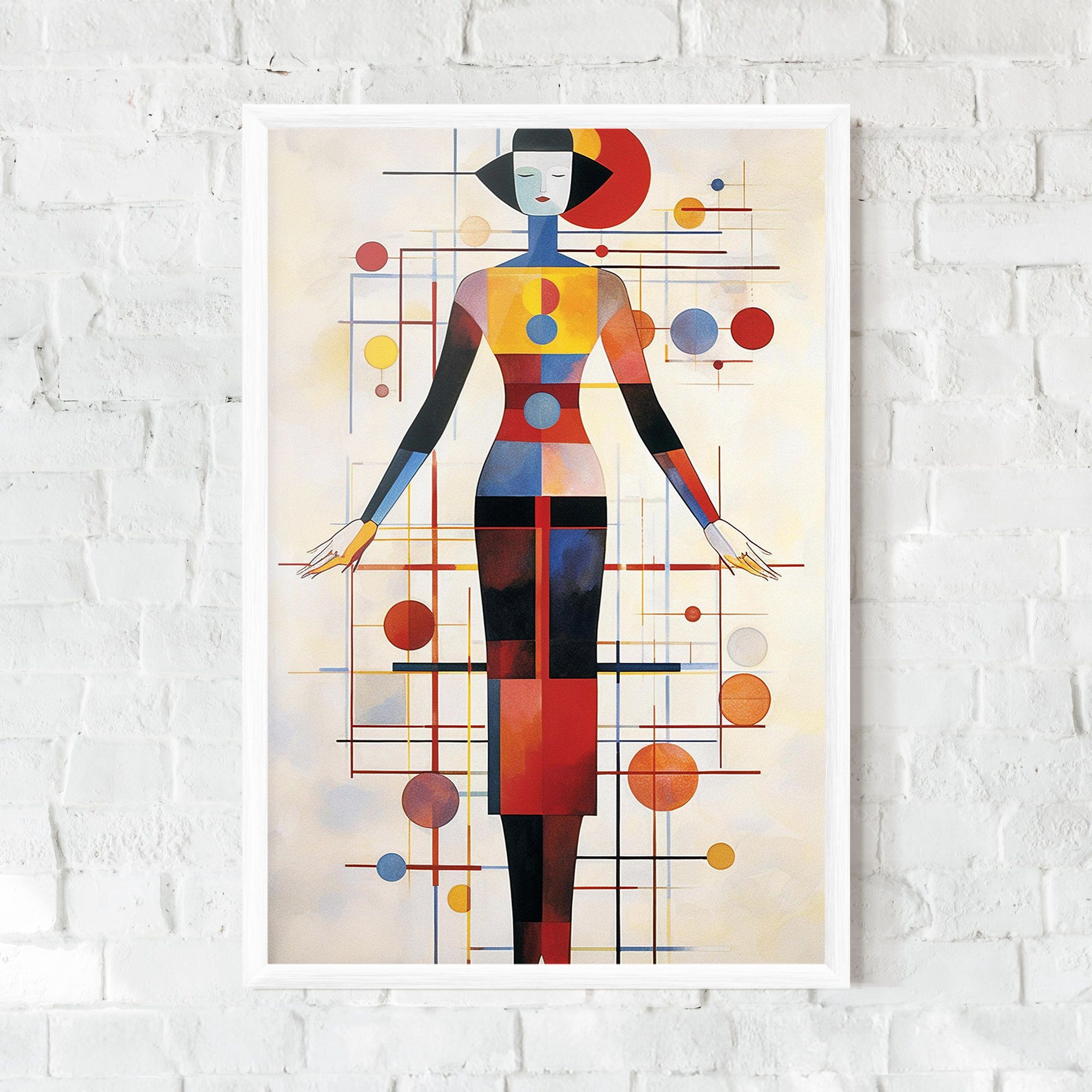 Poster Woman Artist mockup 0