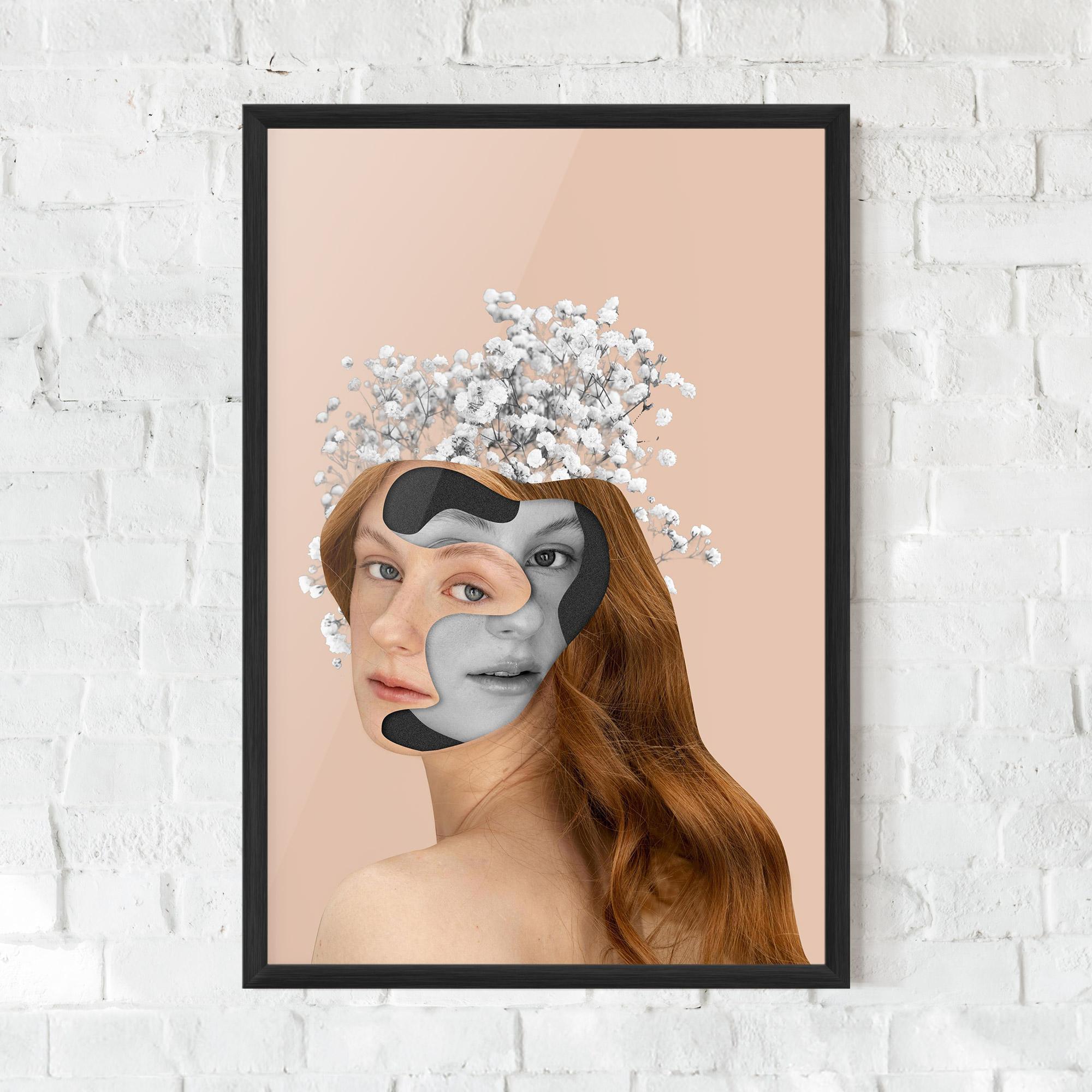 Poster Înrămat Abstract Combination mockup 0