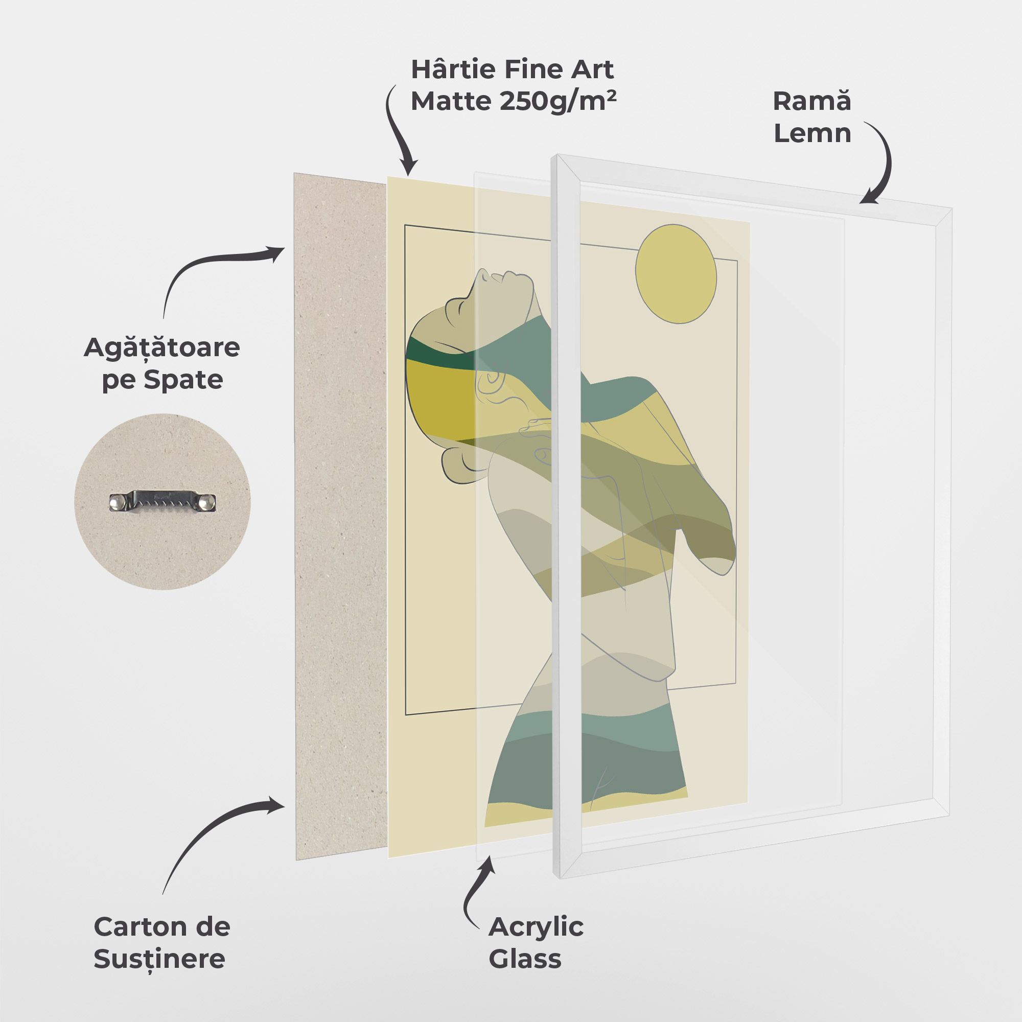 Green Nature Woman mockup 1