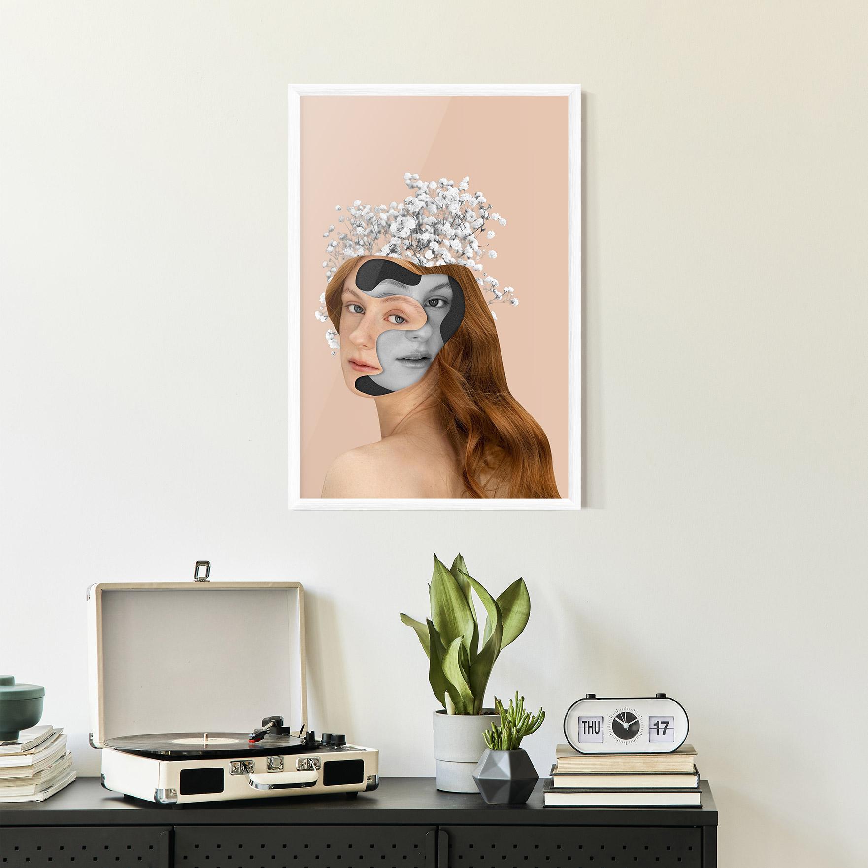 Poster Înrămat Abstract Combination mockup 2