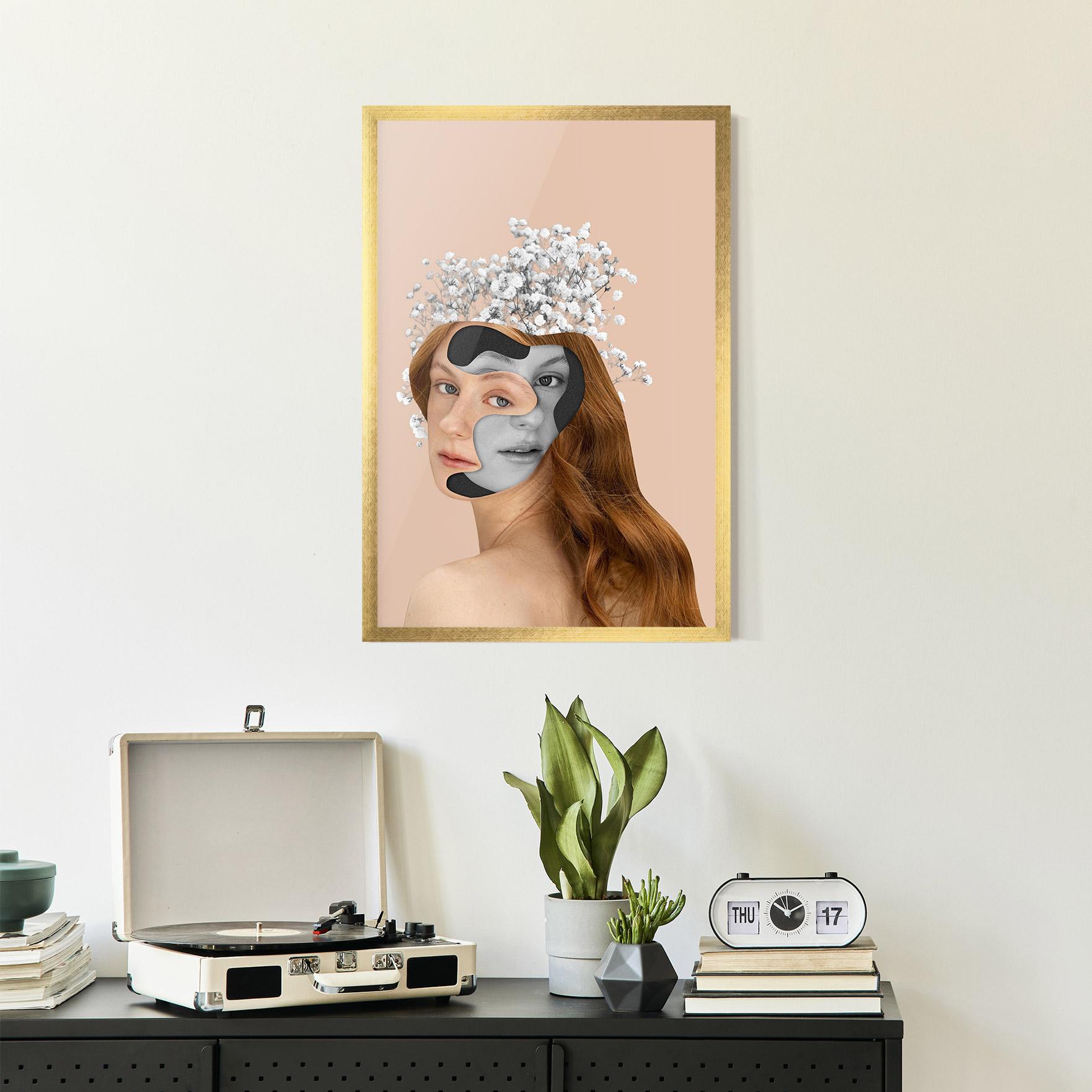 Poster Înrămat Abstract Combination mockup 2